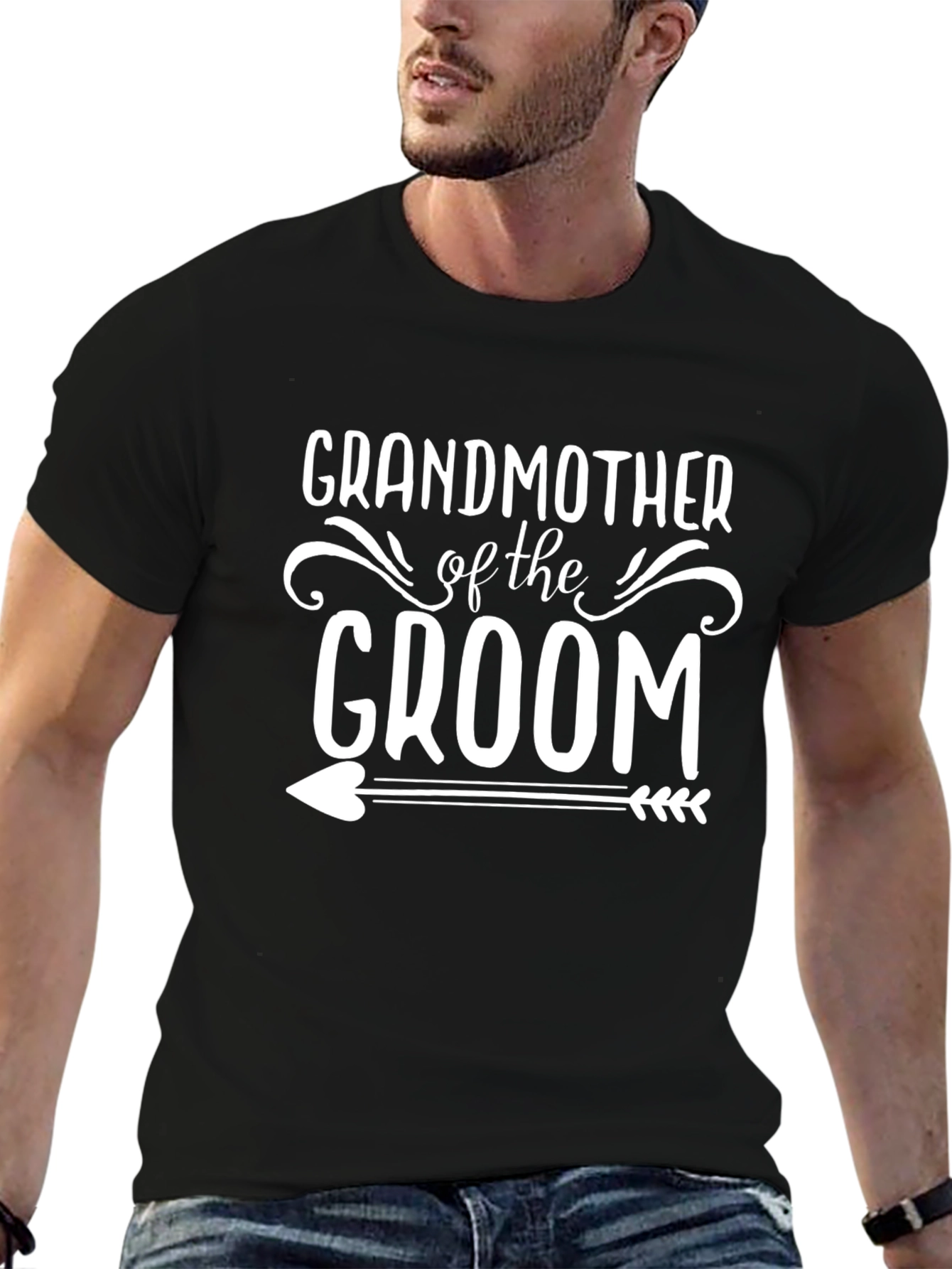 Grandmother of the Groom T-Shirt - Wedding Party Tee
