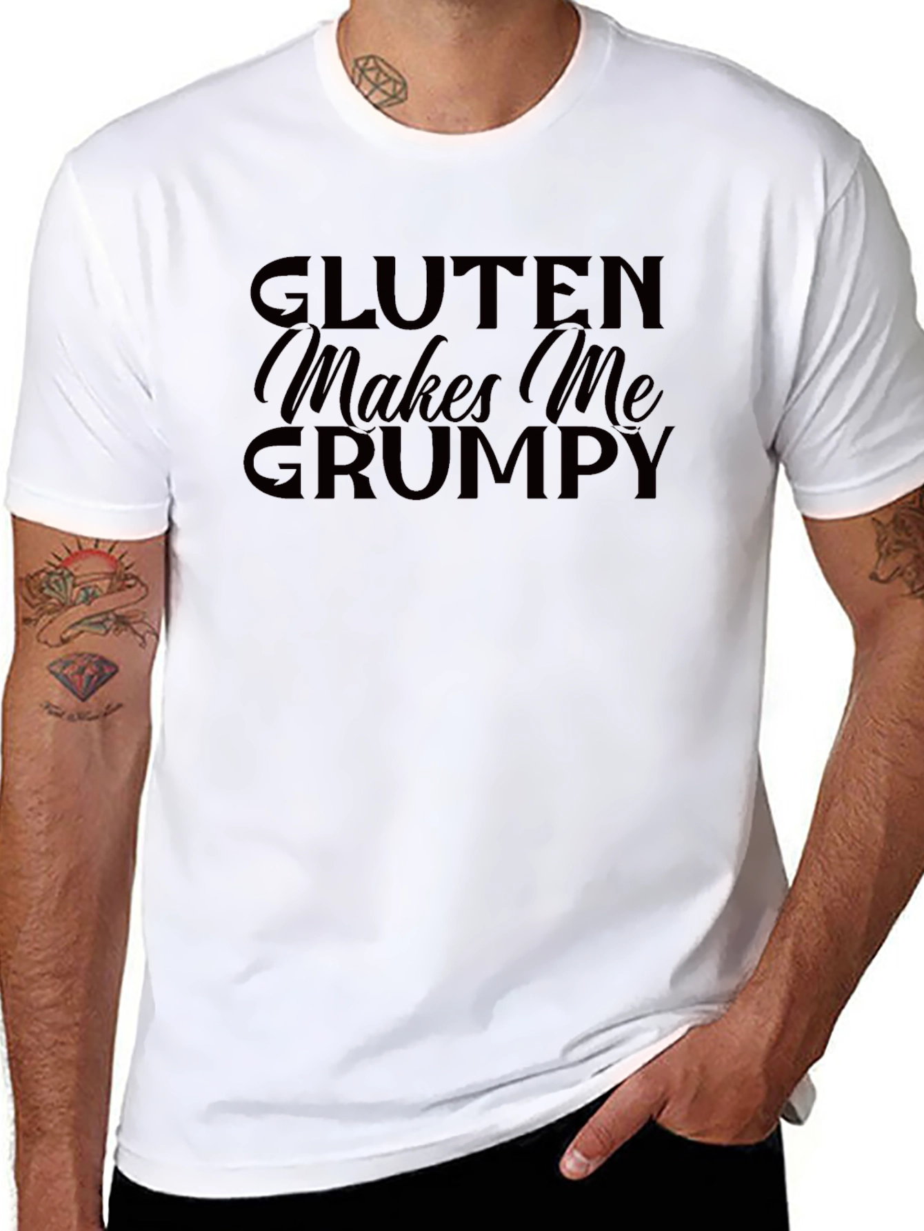 Gluten Makes Me Grumpy T-Shirt