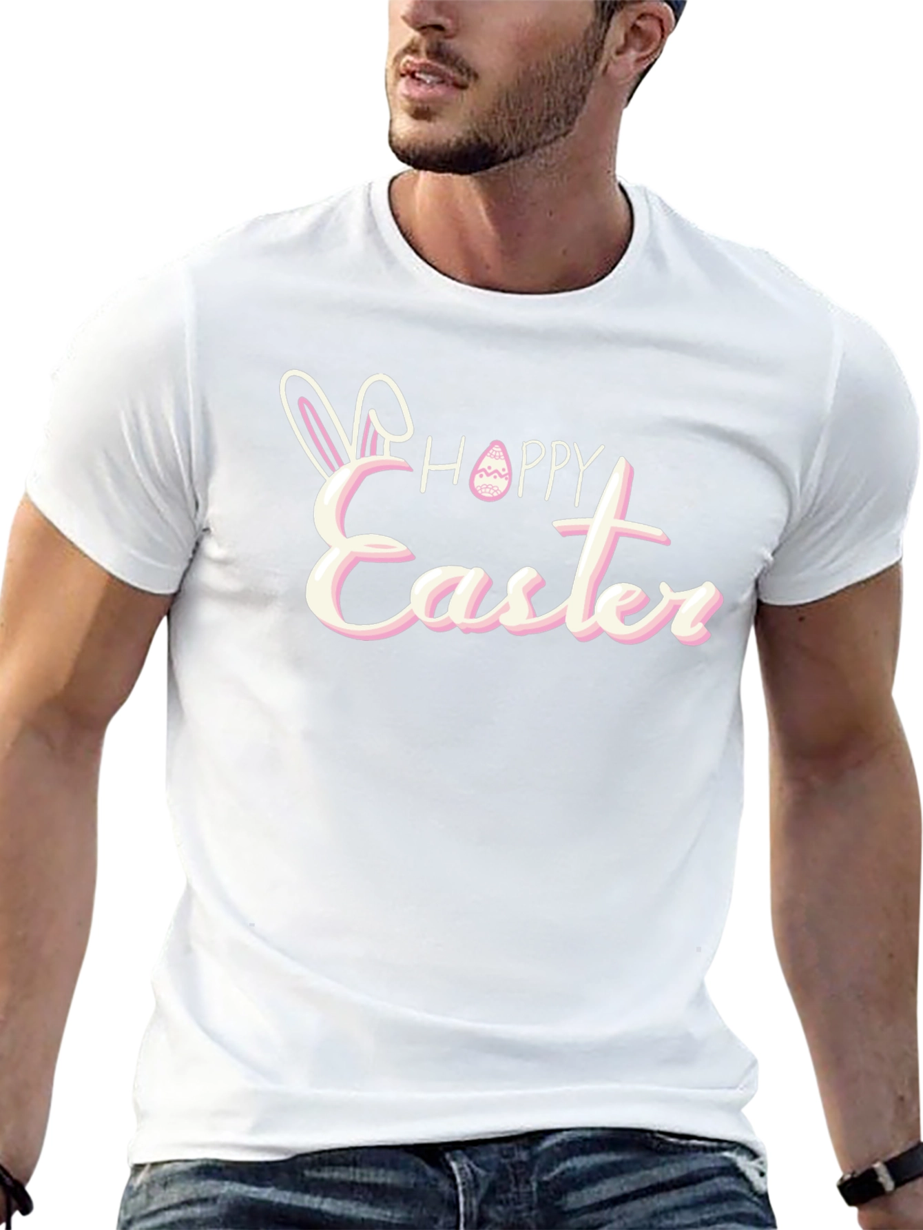 Hoppy Easter Graphic T-Shirt