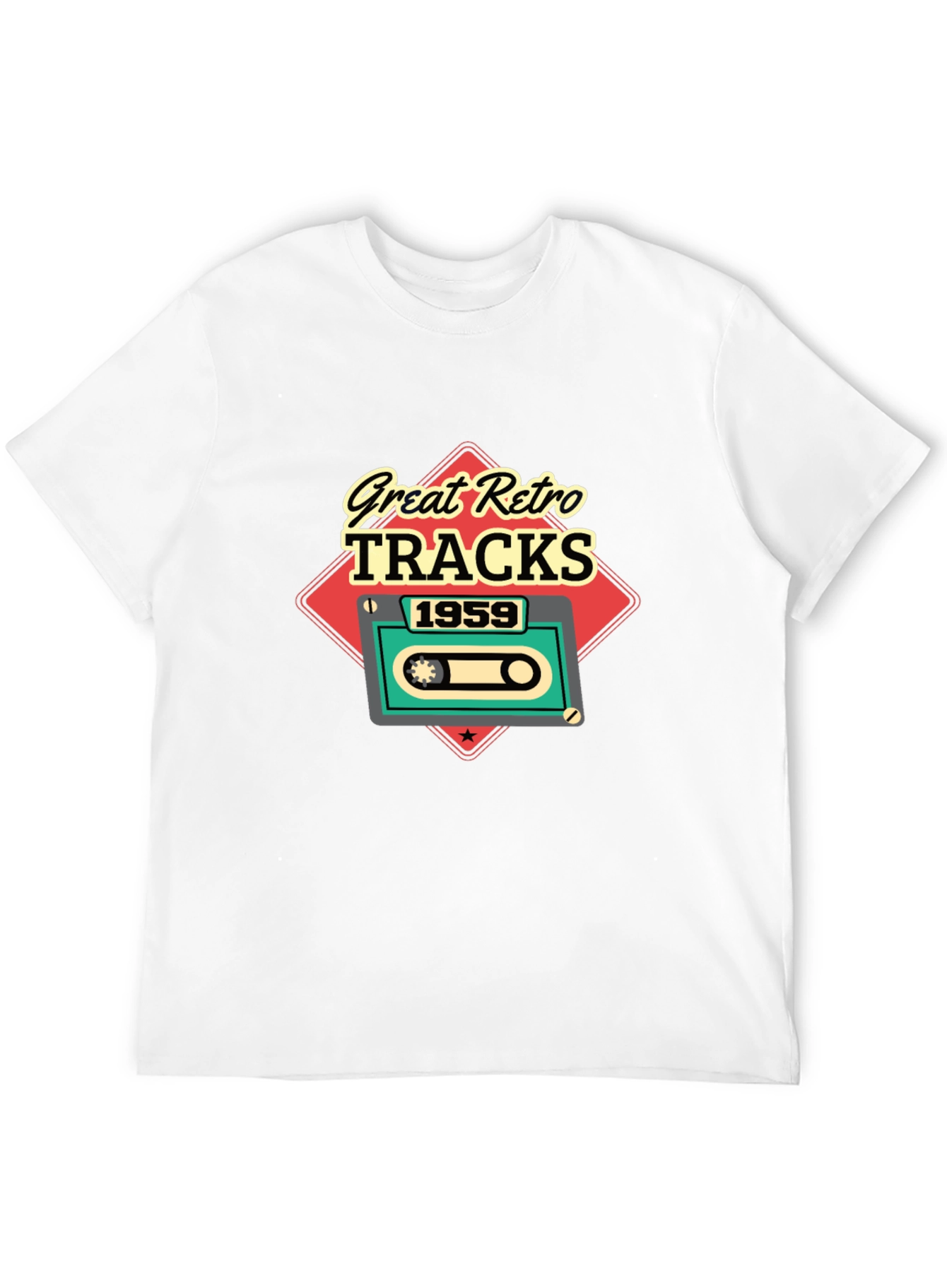 Great Retro Tracks 1959 Graphic Tee