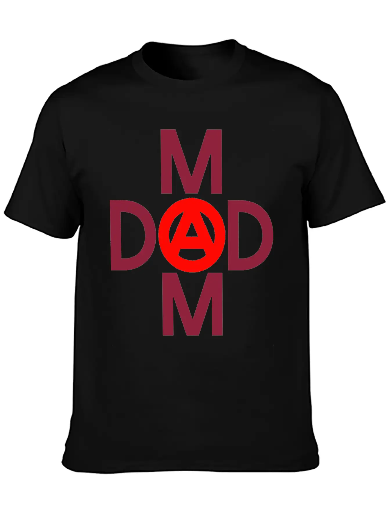 Mom Dad Title Of Creativity Calligraphy Text Arts Unisex Casual T-Shirt – Clean Design For Daily Comfort