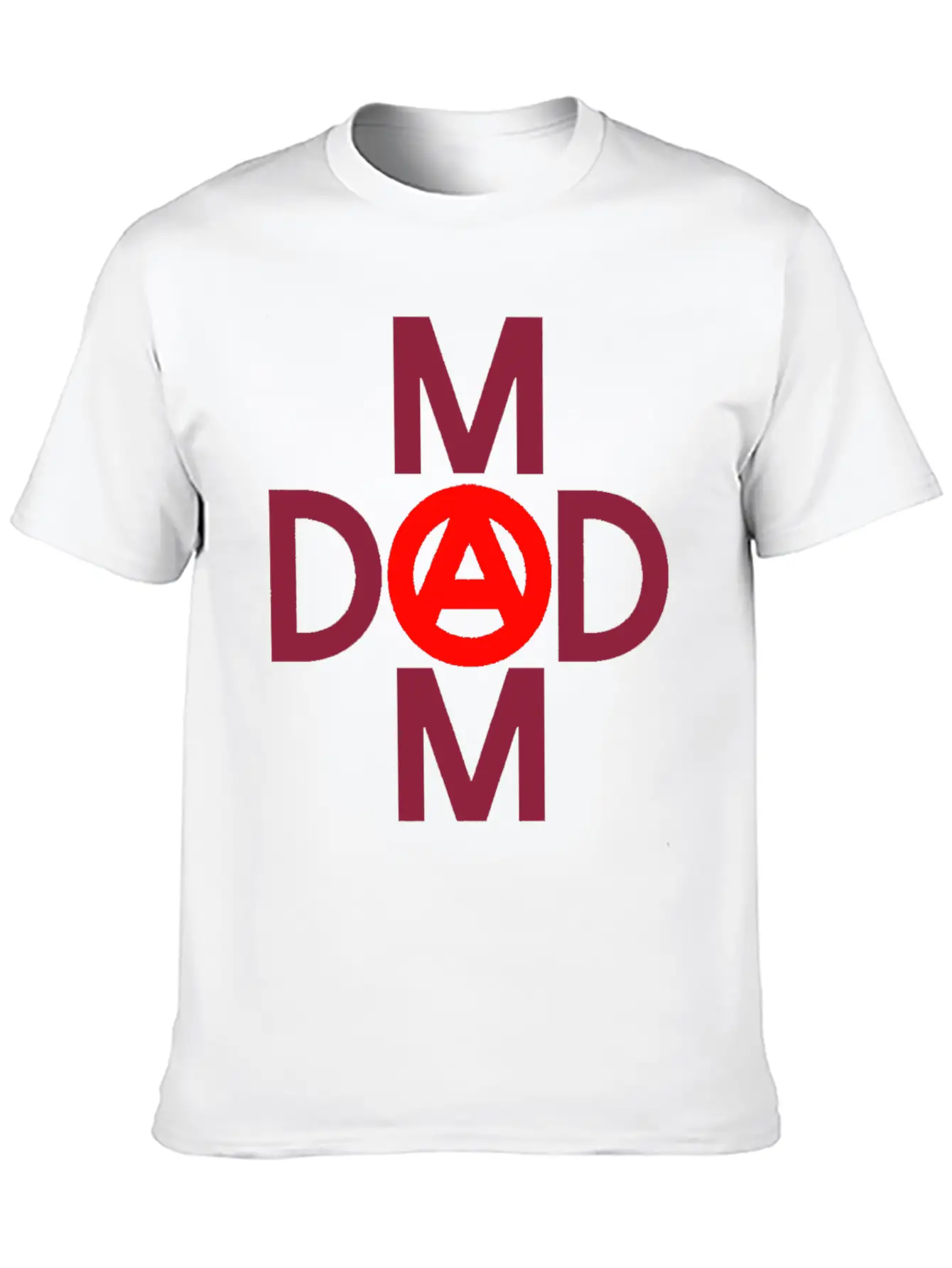 Mom Dad Title Of Creativity Calligraphy Text Arts Unisex Casual T-Shirt – Clean Design For Daily Comfort