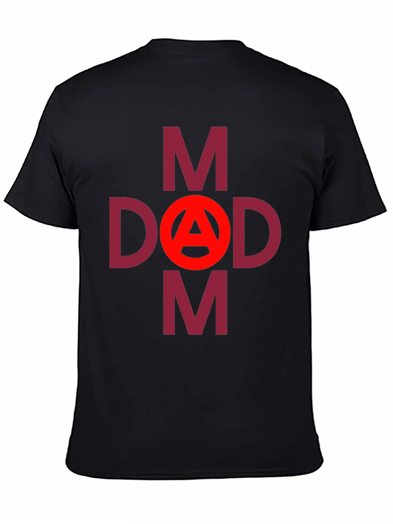 Mom Dad Title Of Creativity Calligraphy Text Arts Unisex Casual T-Shirt – Clean Design For Daily Comfort
