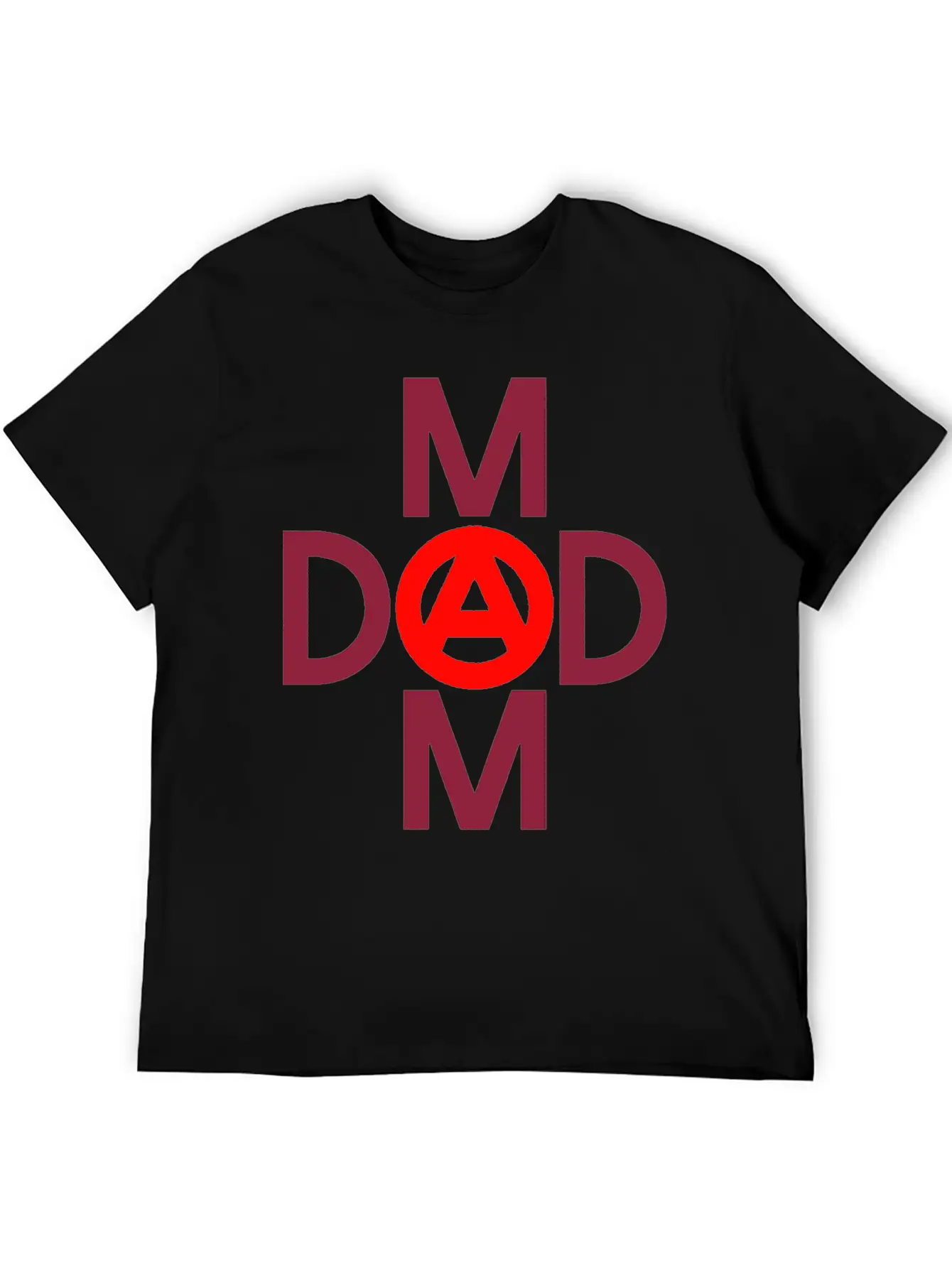 Mom Dad Title Of Creativity Calligraphy Text Arts Unisex Casual T-Shirt – Clean Design For Daily Comfort