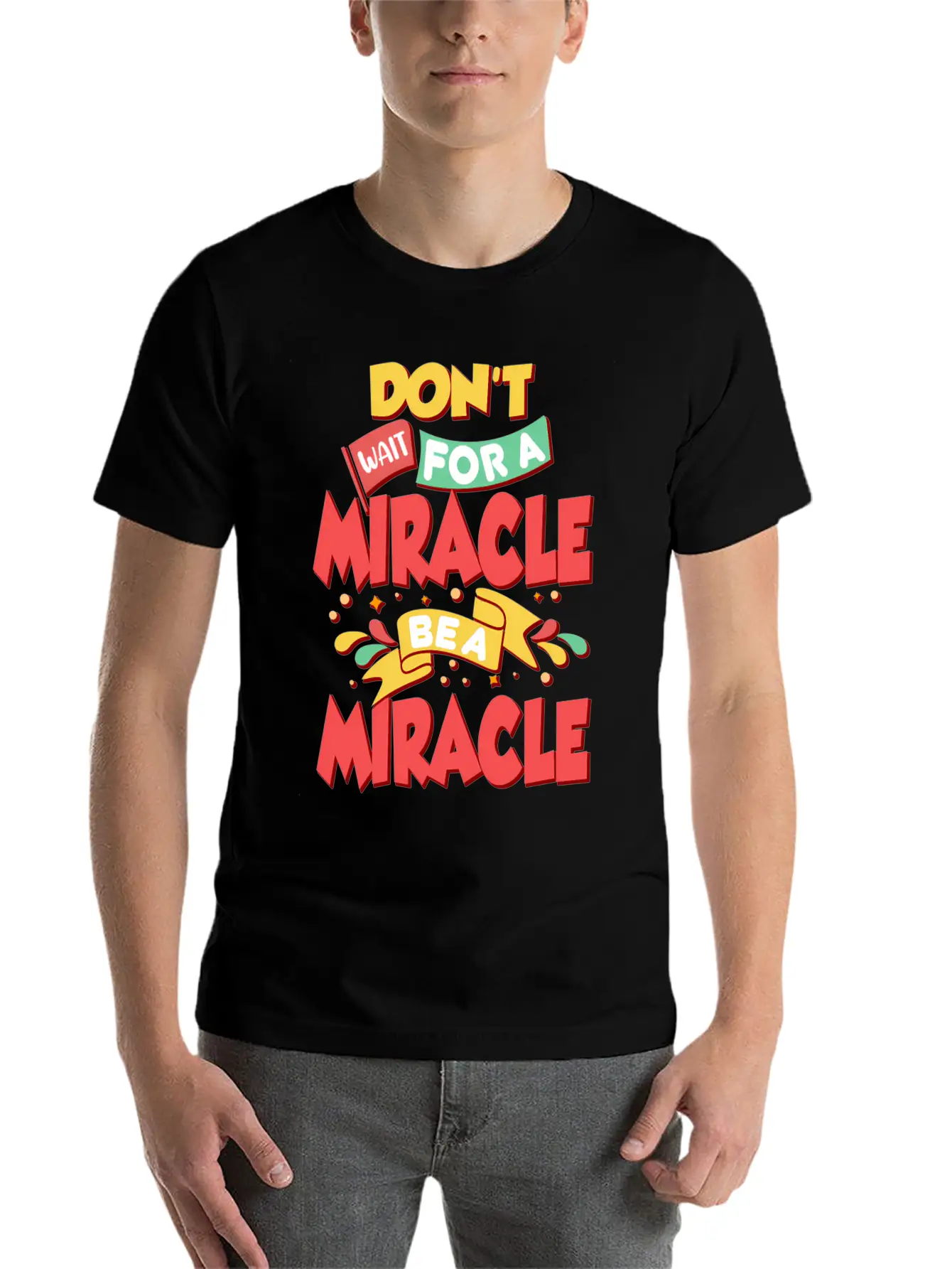Motivational Unisex Casual T-Shirt – Clean Design For Daily Comfort