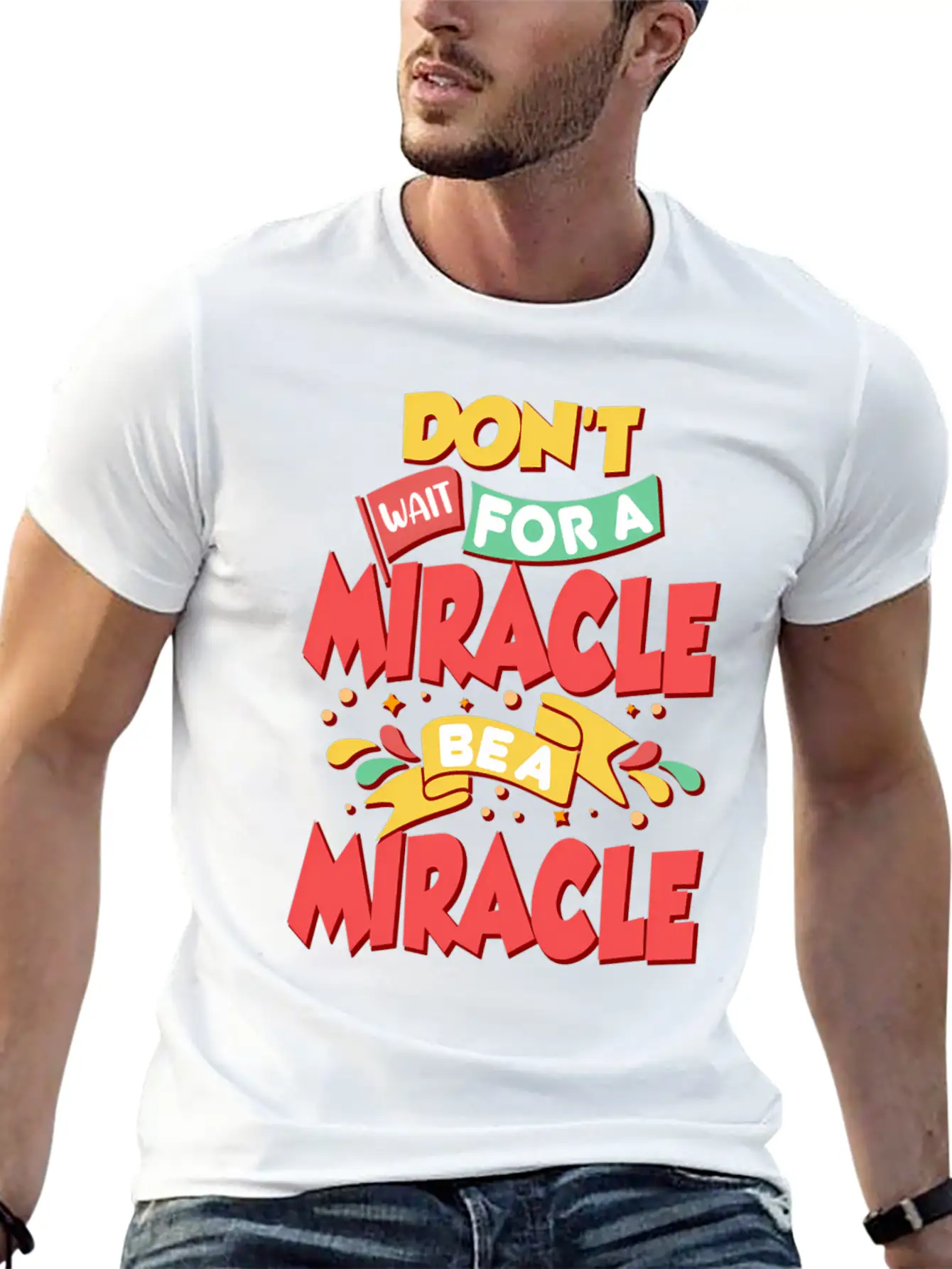 Motivational Unisex Casual T-Shirt – Clean Design For Daily Comfort
