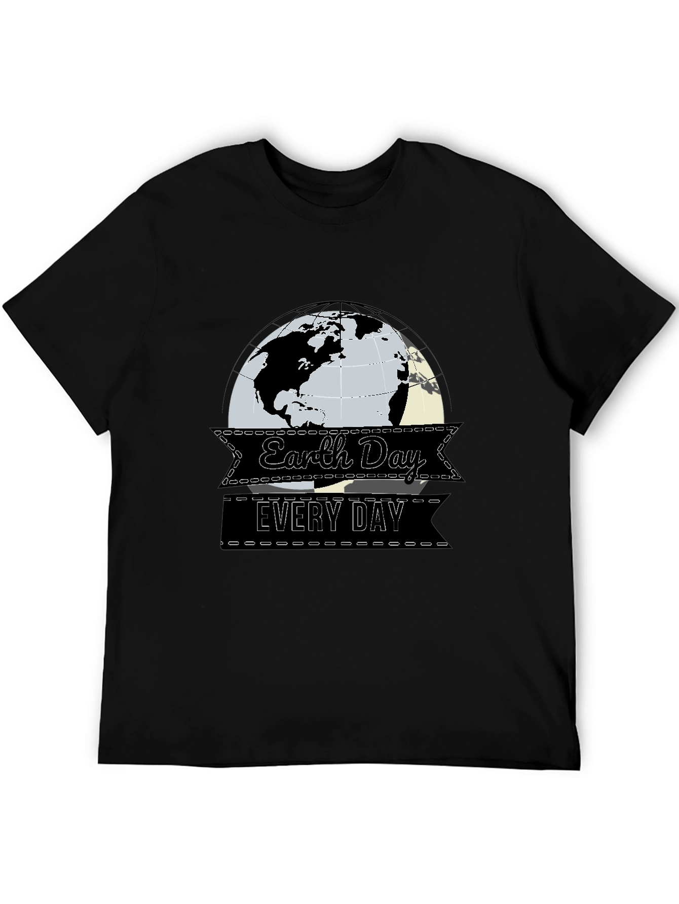 Earth Day Every Day T-Shirt - Black