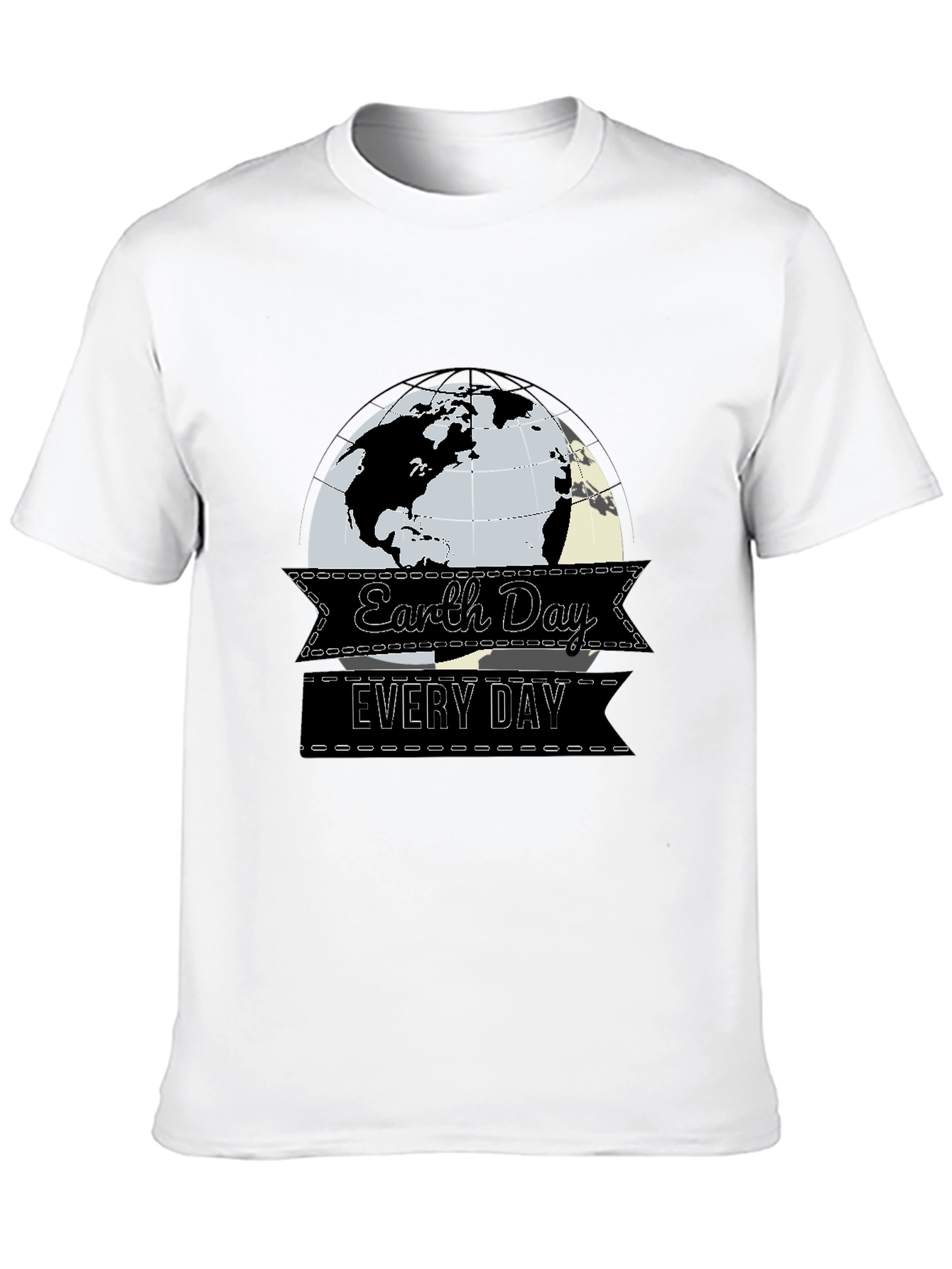 Earth Day Every Day T-Shirt - Black