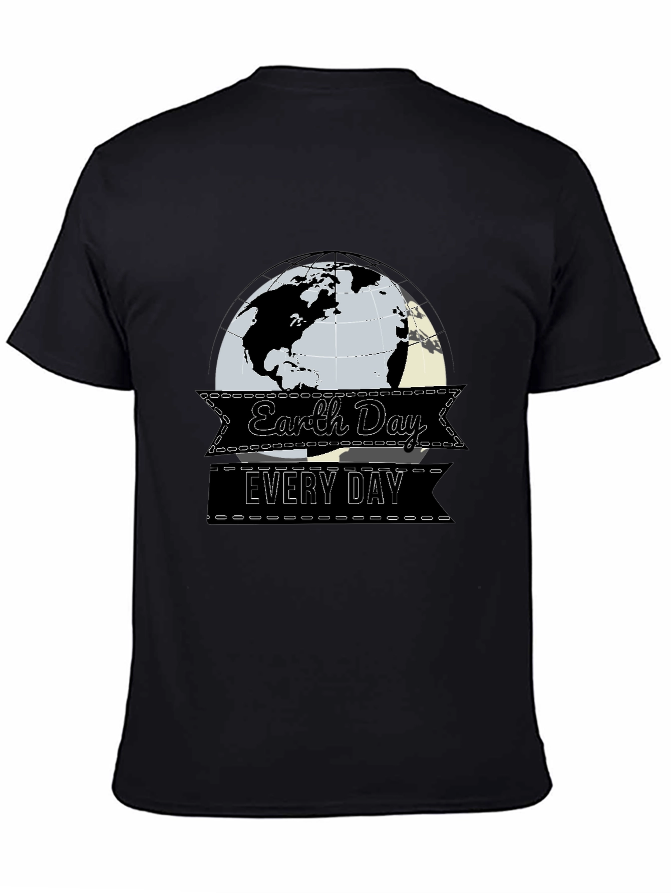 Earth Day Every Day T-Shirt - Black