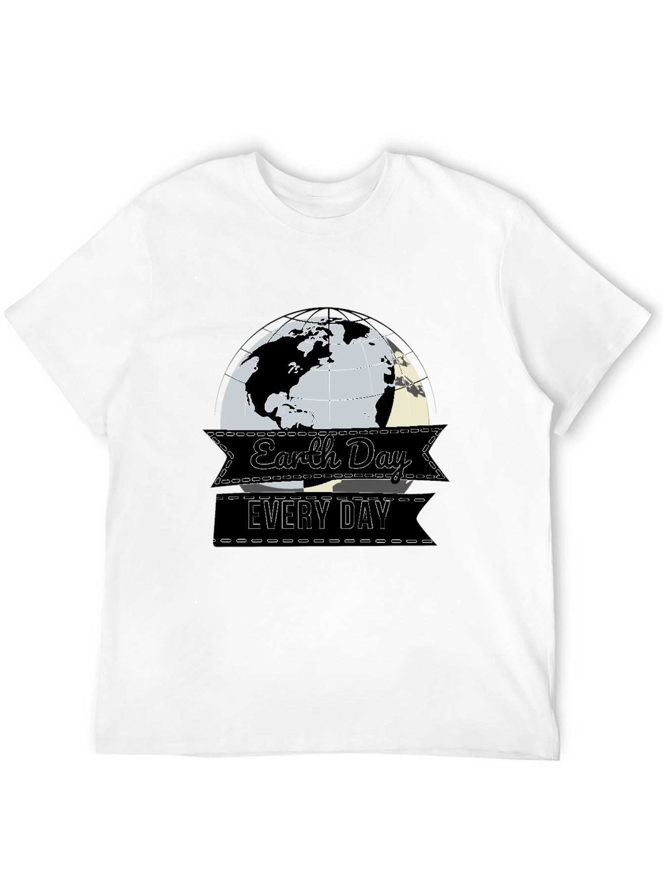 Earth Day Every Day T-Shirt - Black