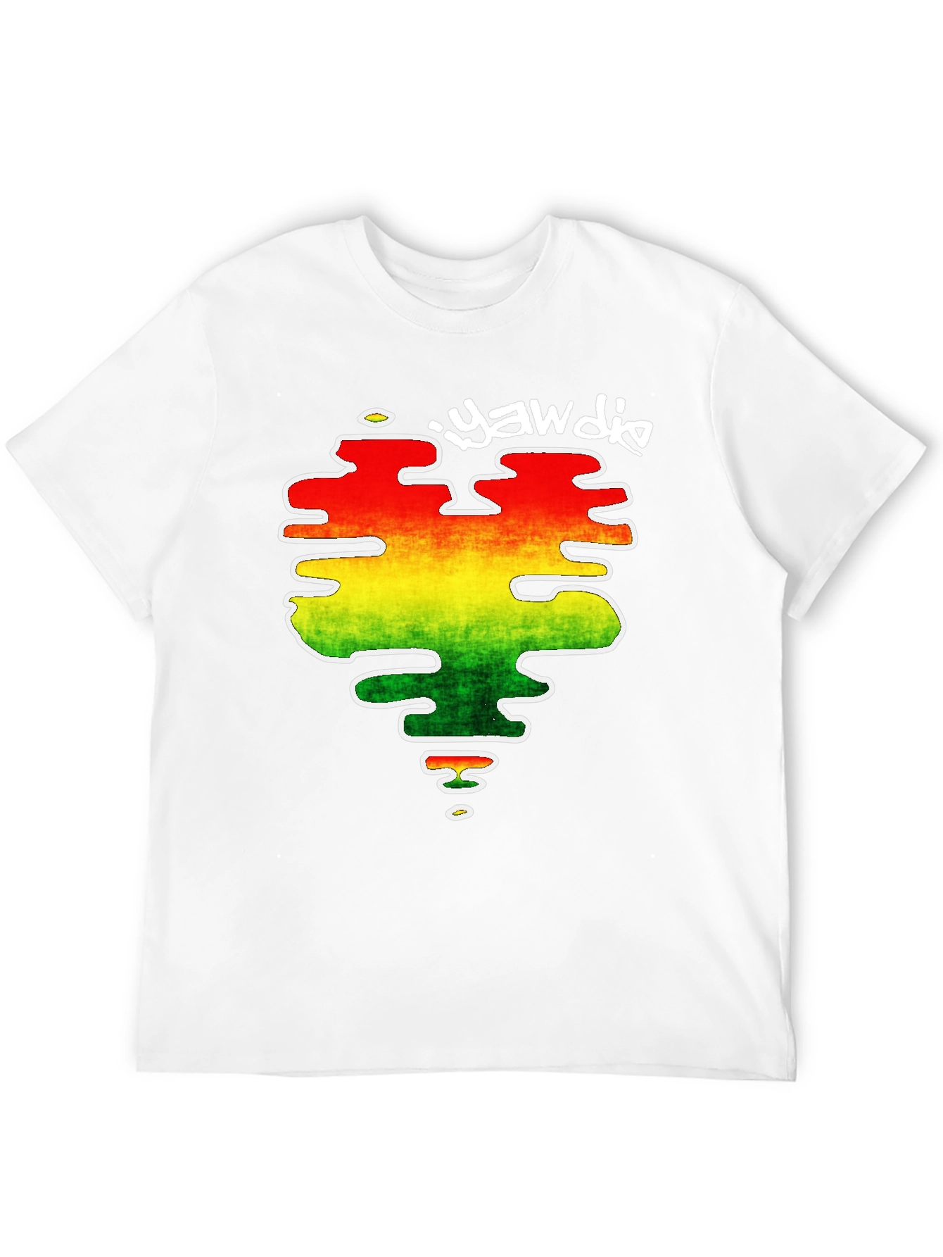 Yawdie Rasta Heart T-Shirt - Reggae Vibe