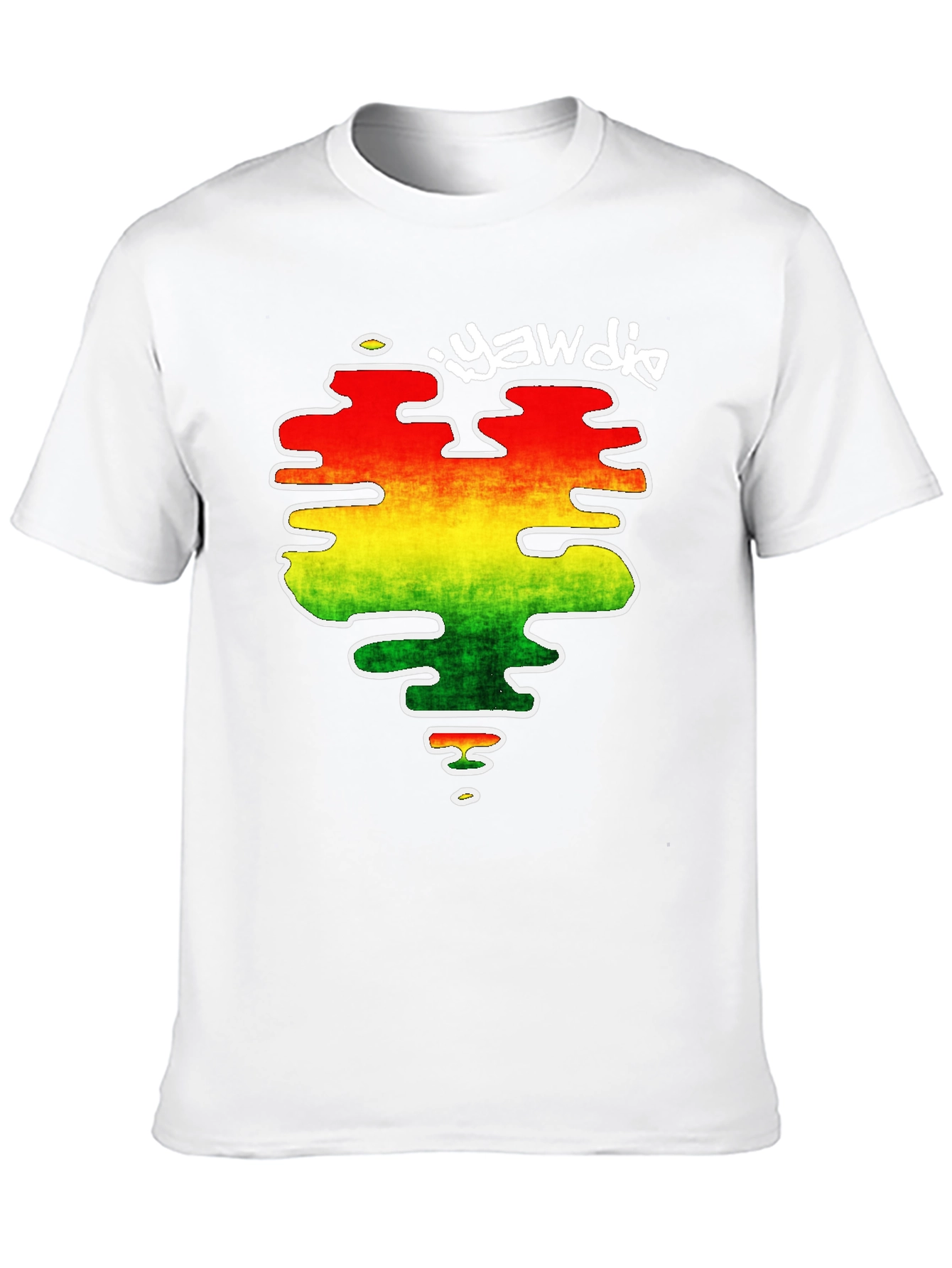 Yawdie Rasta Heart T-Shirt - Reggae Vibe