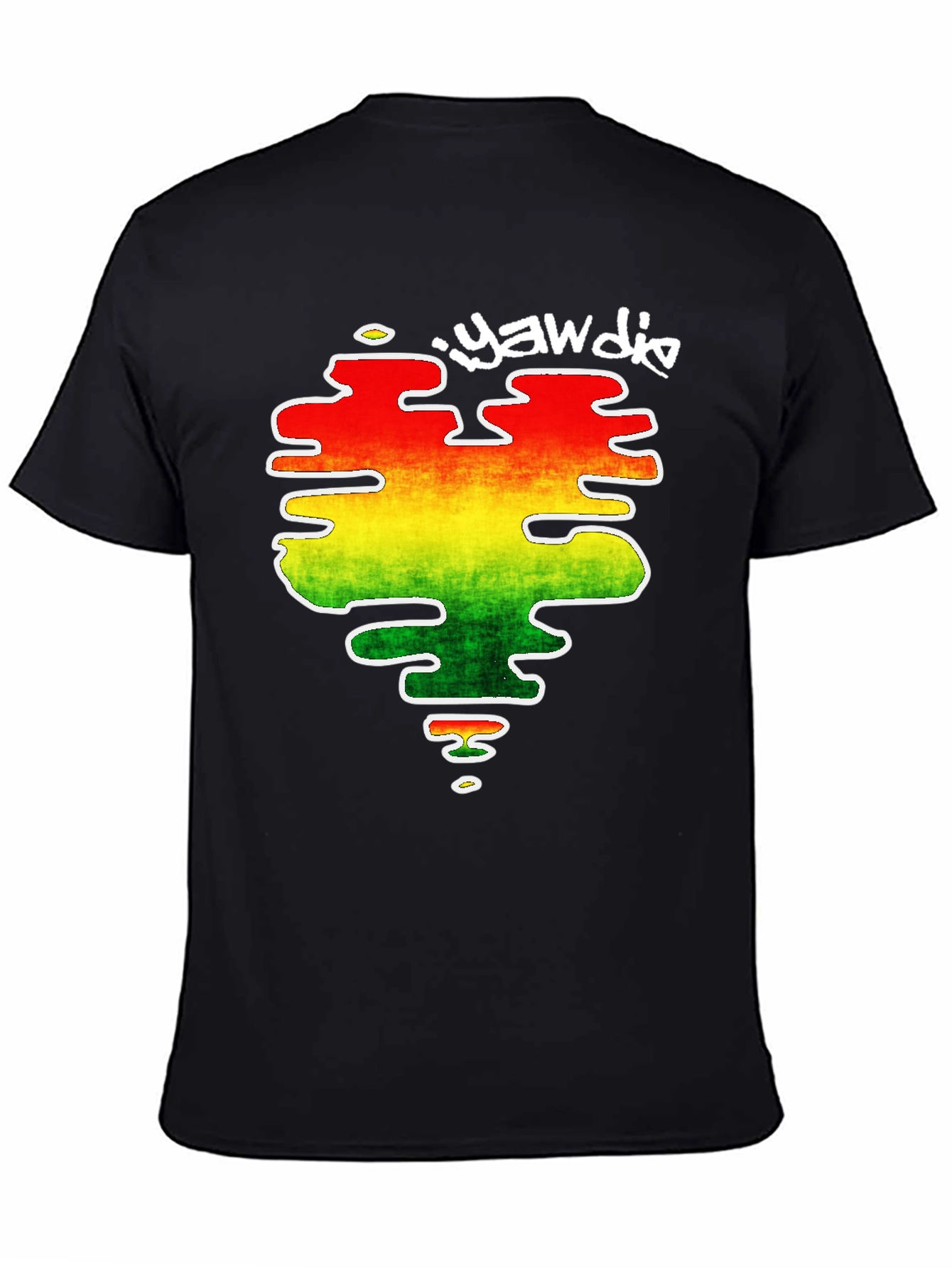 Yawdie Rasta Heart T-Shirt - Reggae Vibe
