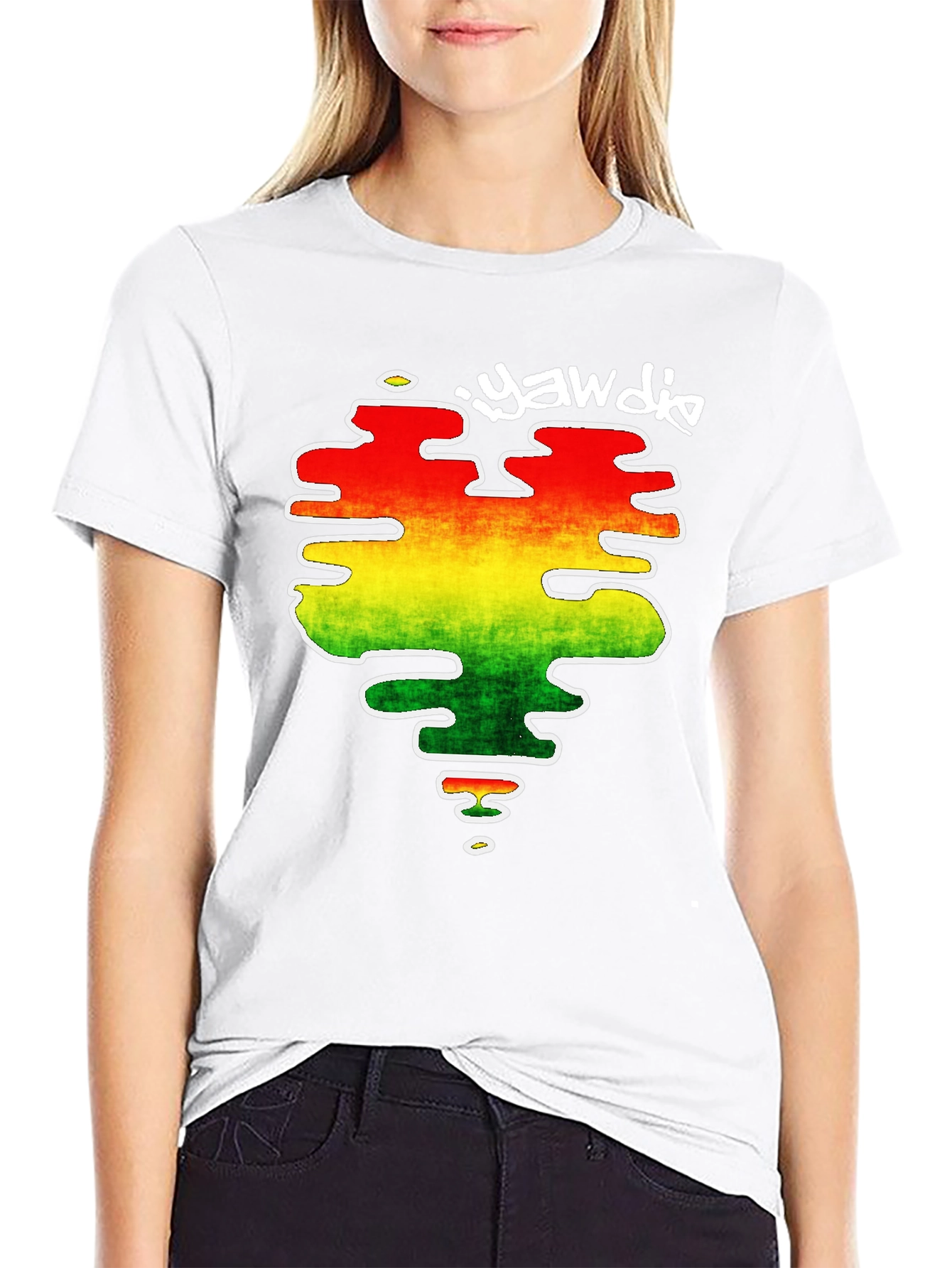 Yawdie Rasta Heart T-Shirt - Reggae Vibe