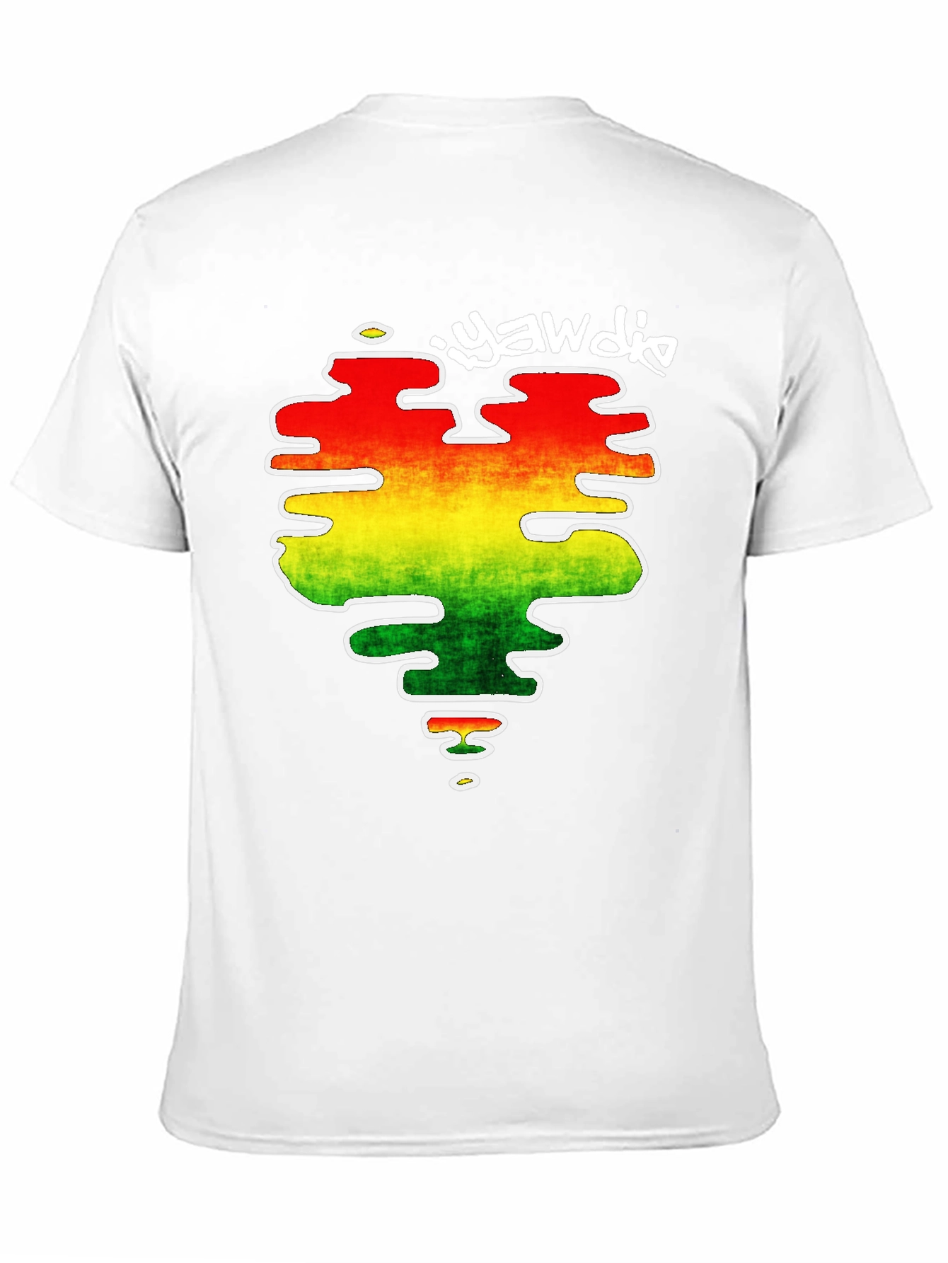 Yawdie Rasta Heart T-Shirt - Reggae Vibe