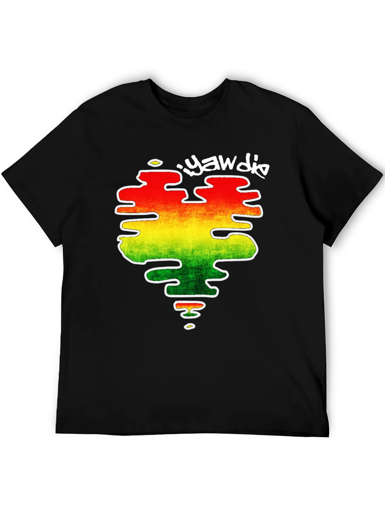 Yawdie Rasta Heart T-Shirt - Reggae Vibe