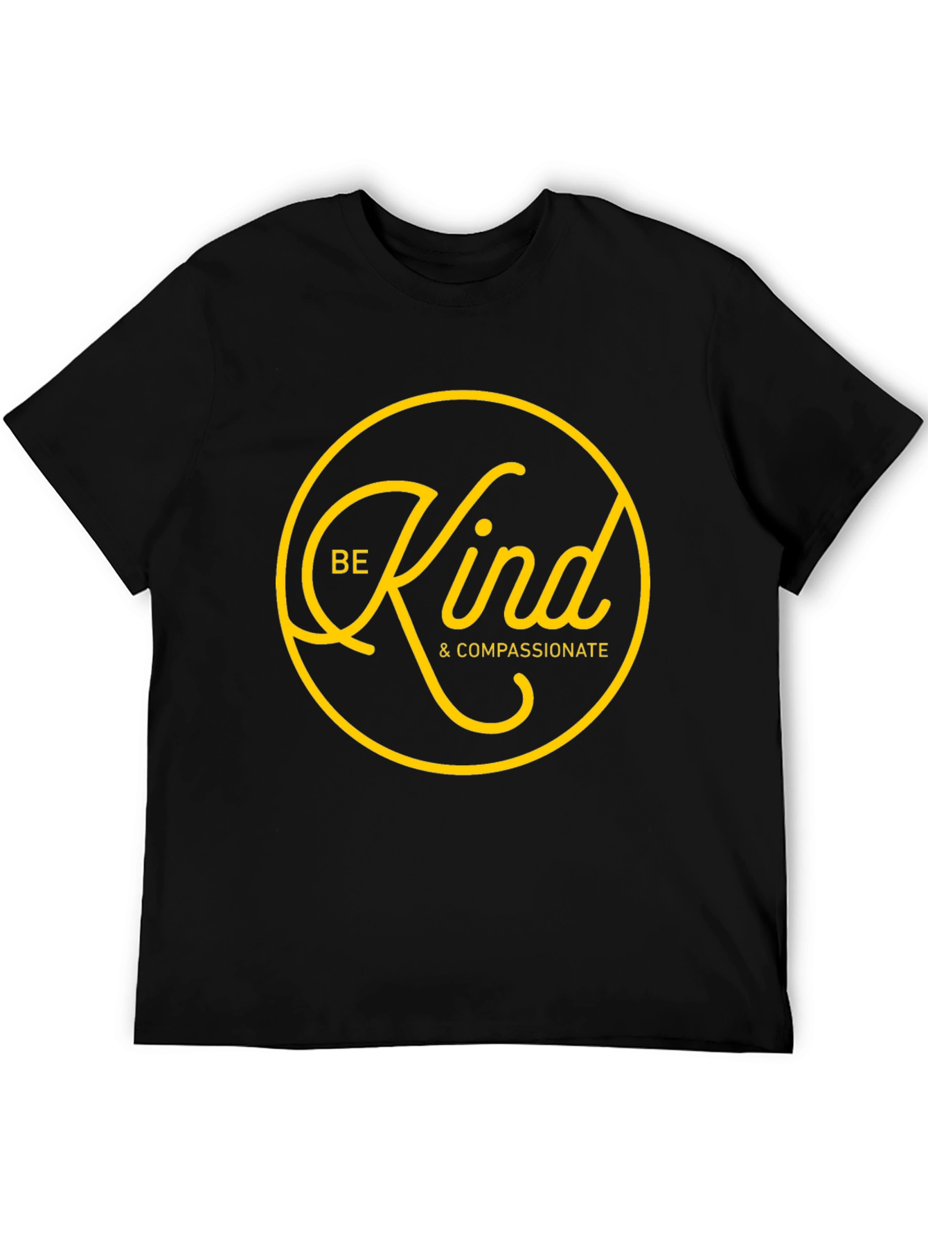 Be Kind & Compassionate Black T-Shirt