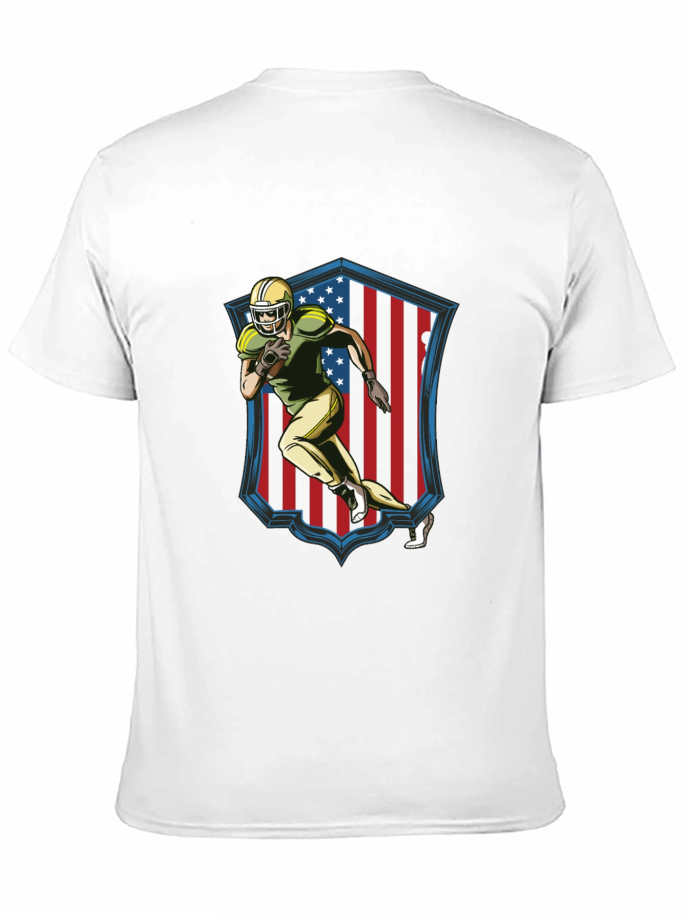 American Football Graphic Tee - Black