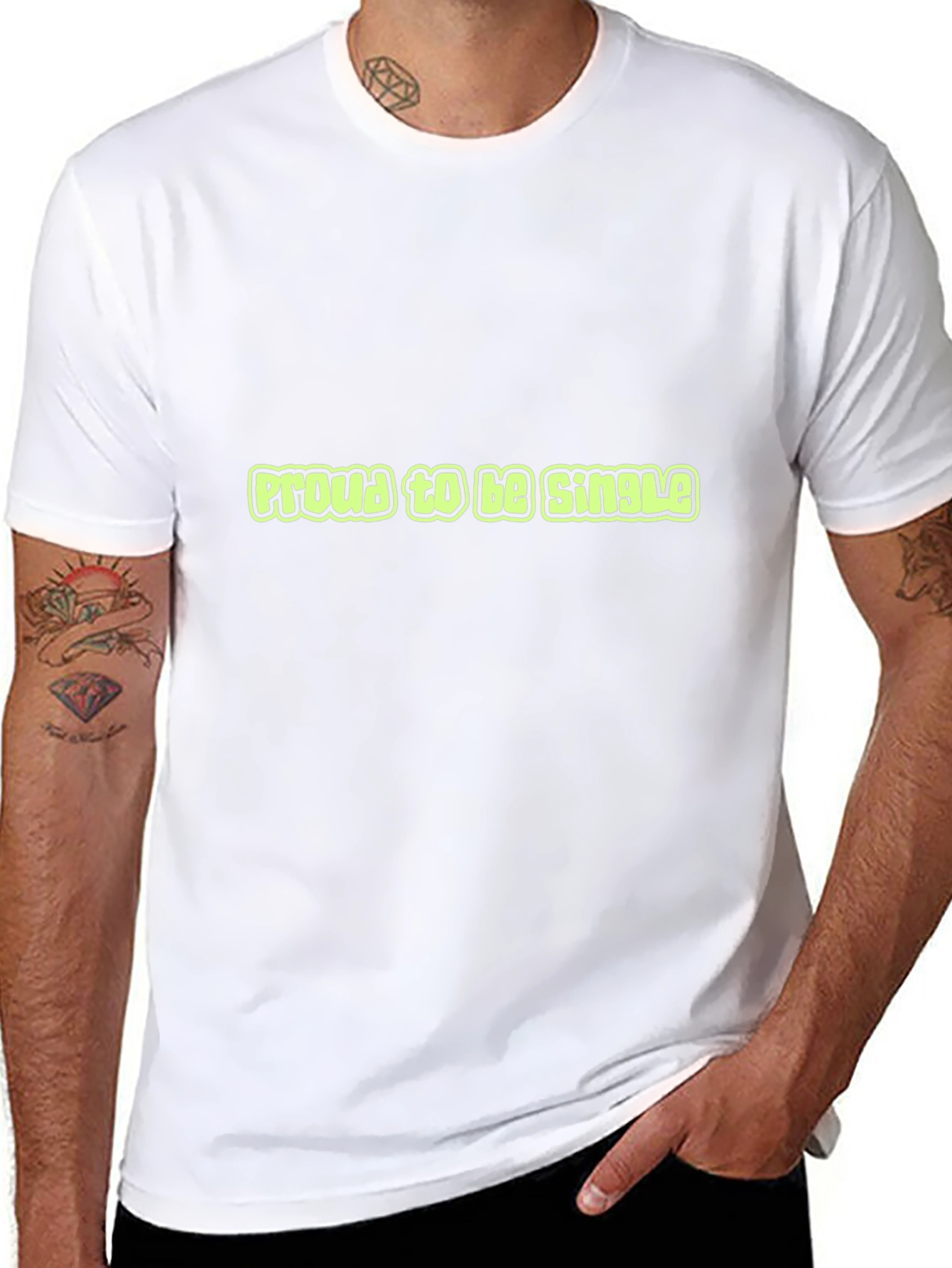 Proud to be Single Graphic Tee