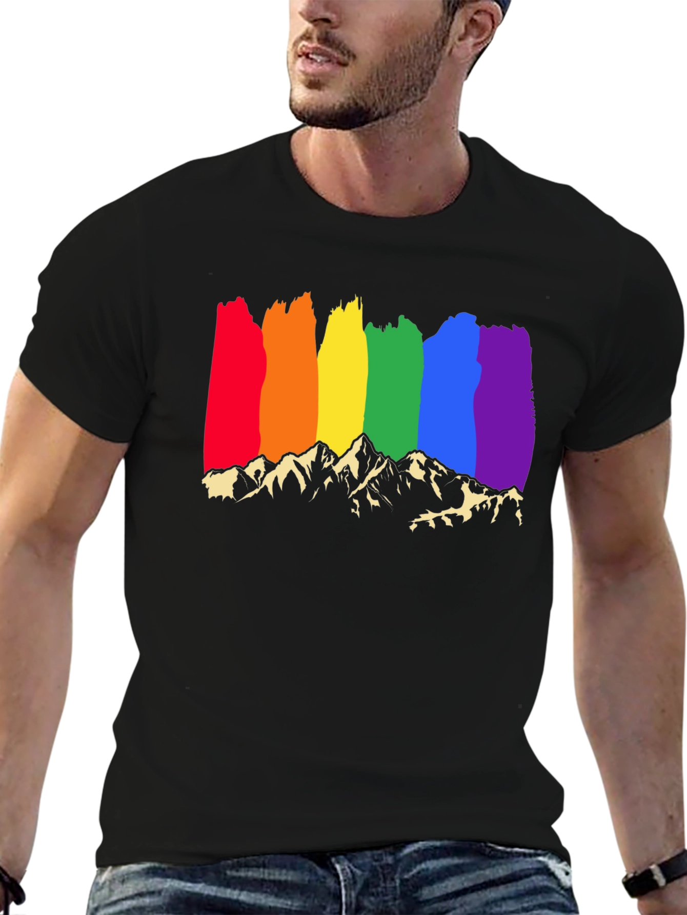 LGBT Pride Mountain Graphic Tee