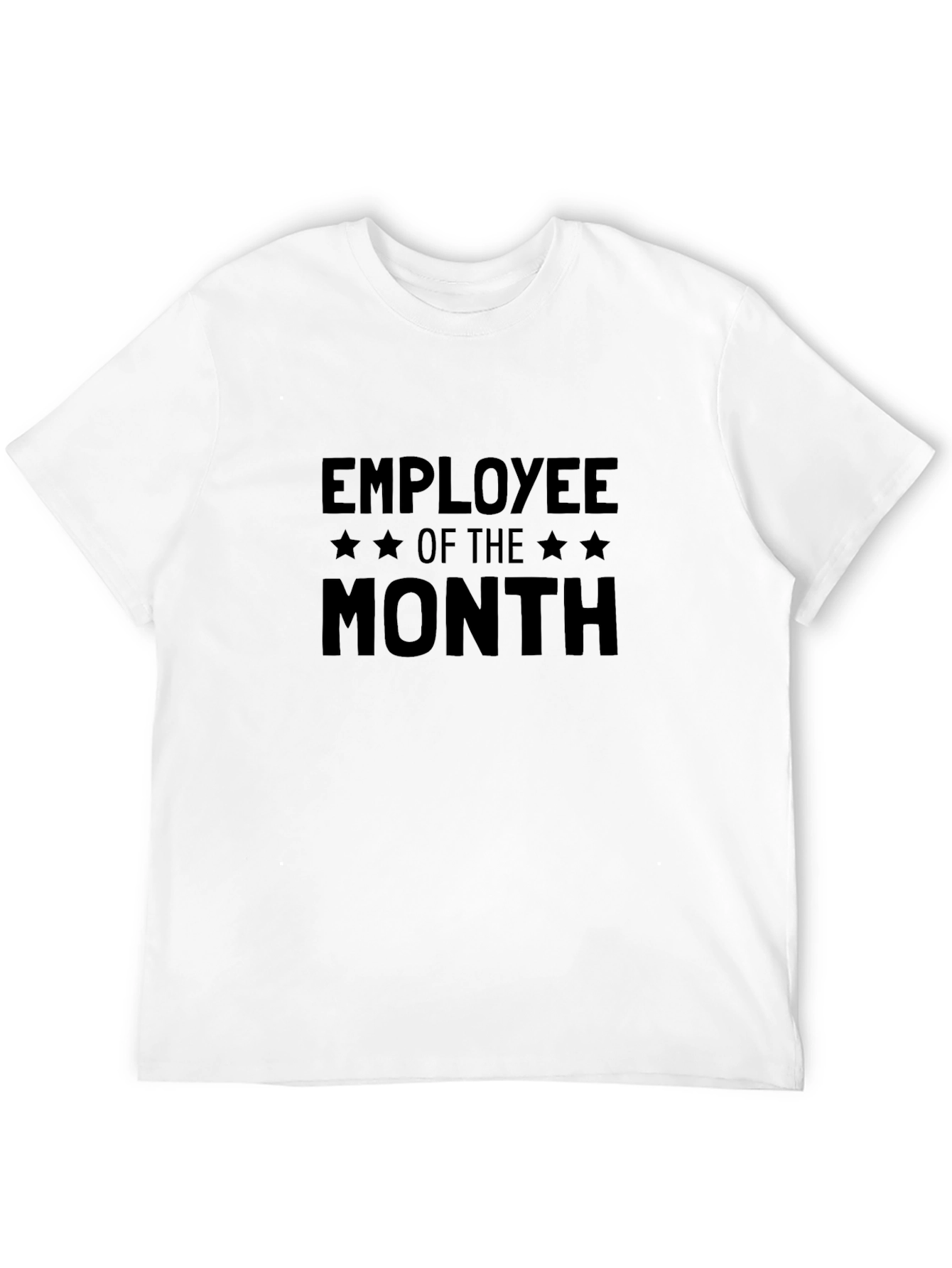 Employee of the Month Black Graphic T-Shirt