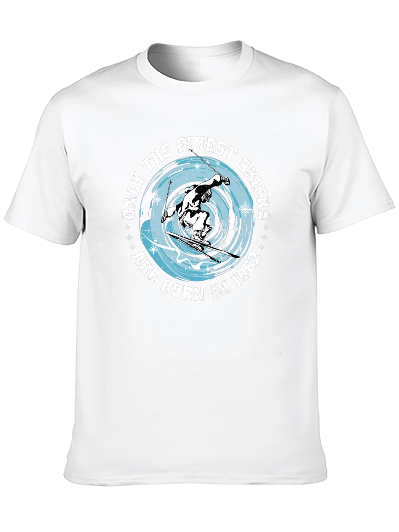 Finest Skiers Born in 1962 Graphic Tee