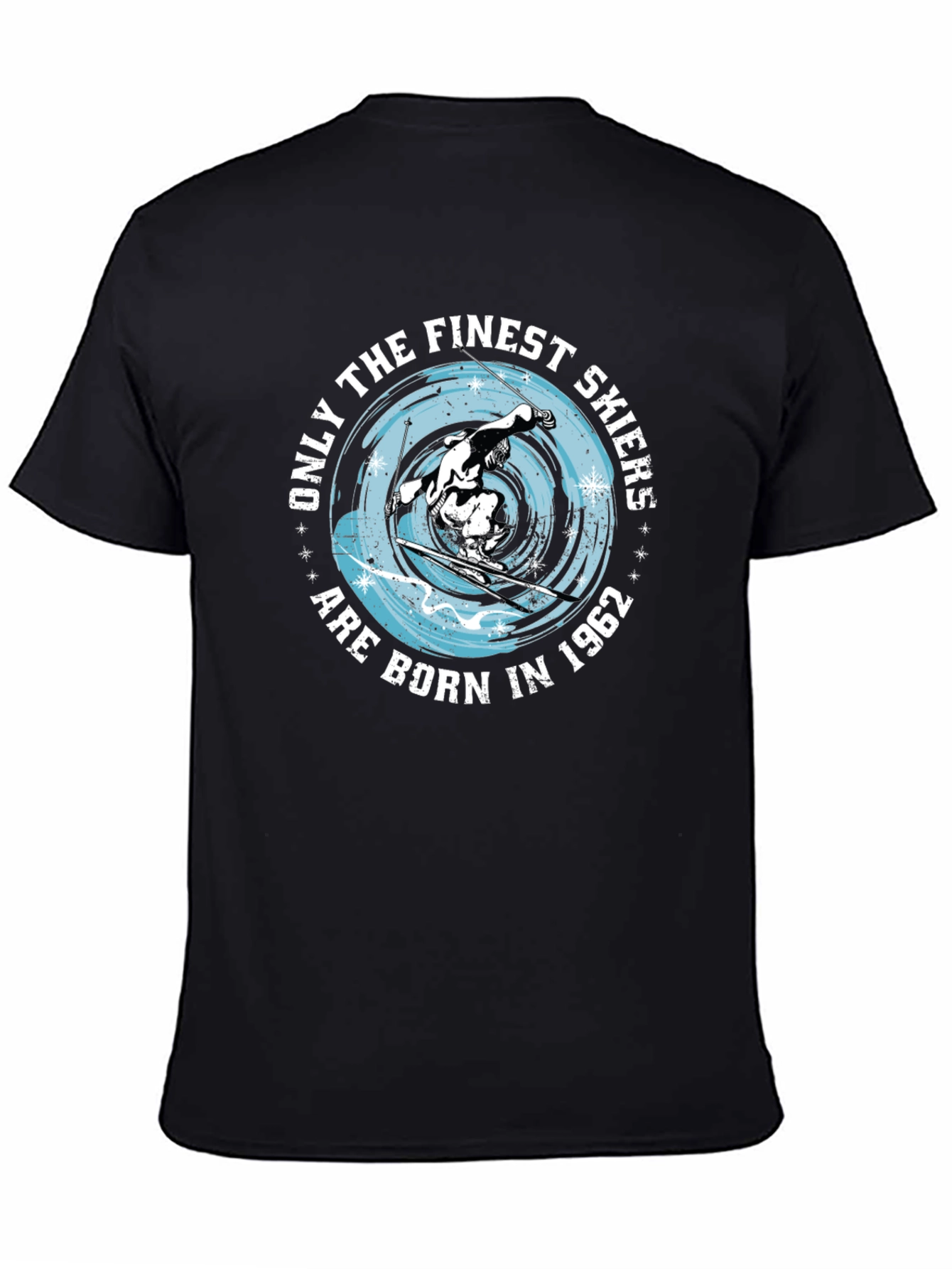 Finest Skiers Born in 1962 Graphic Tee