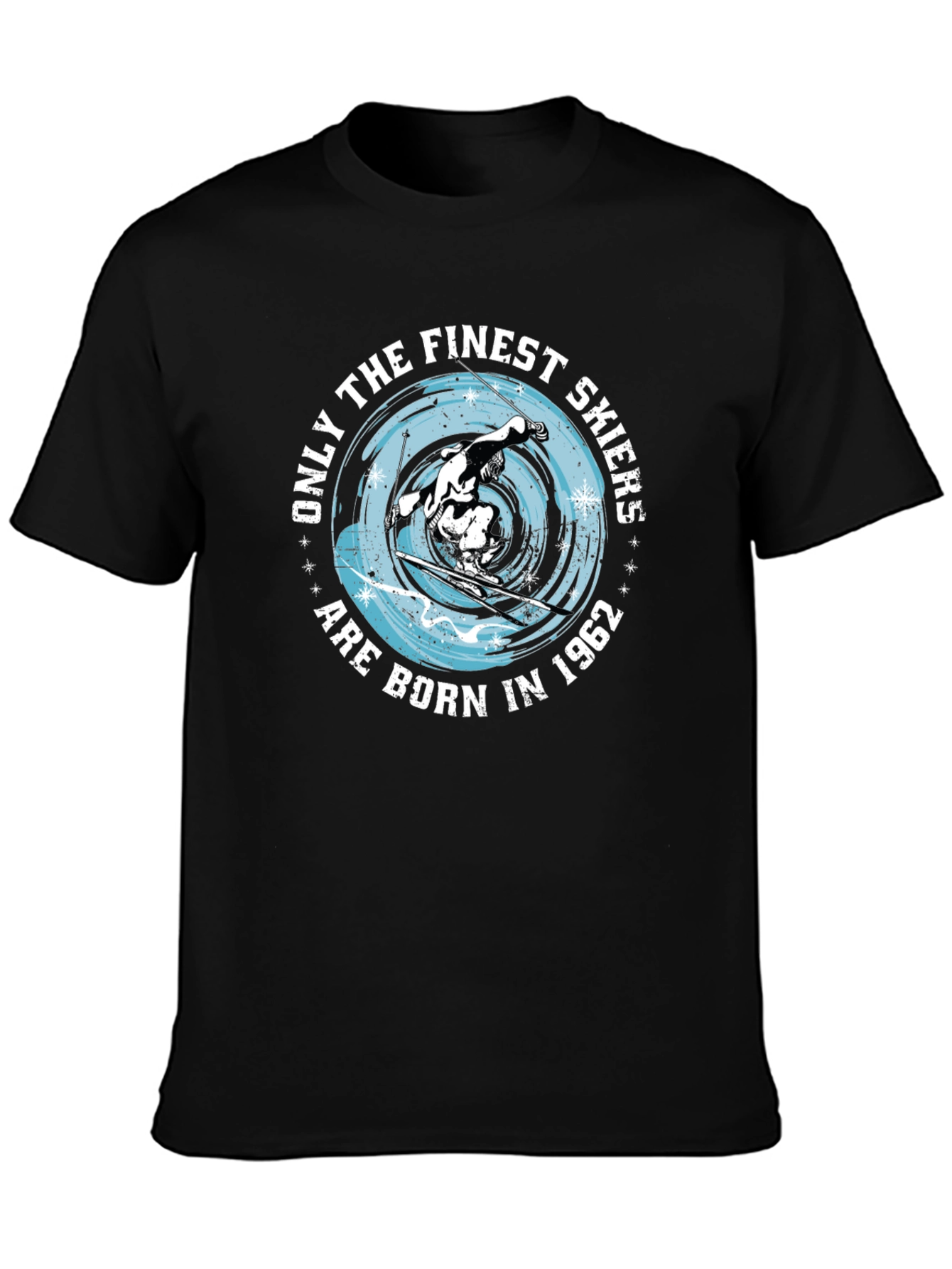 Finest Skiers Born in 1962 Graphic Tee