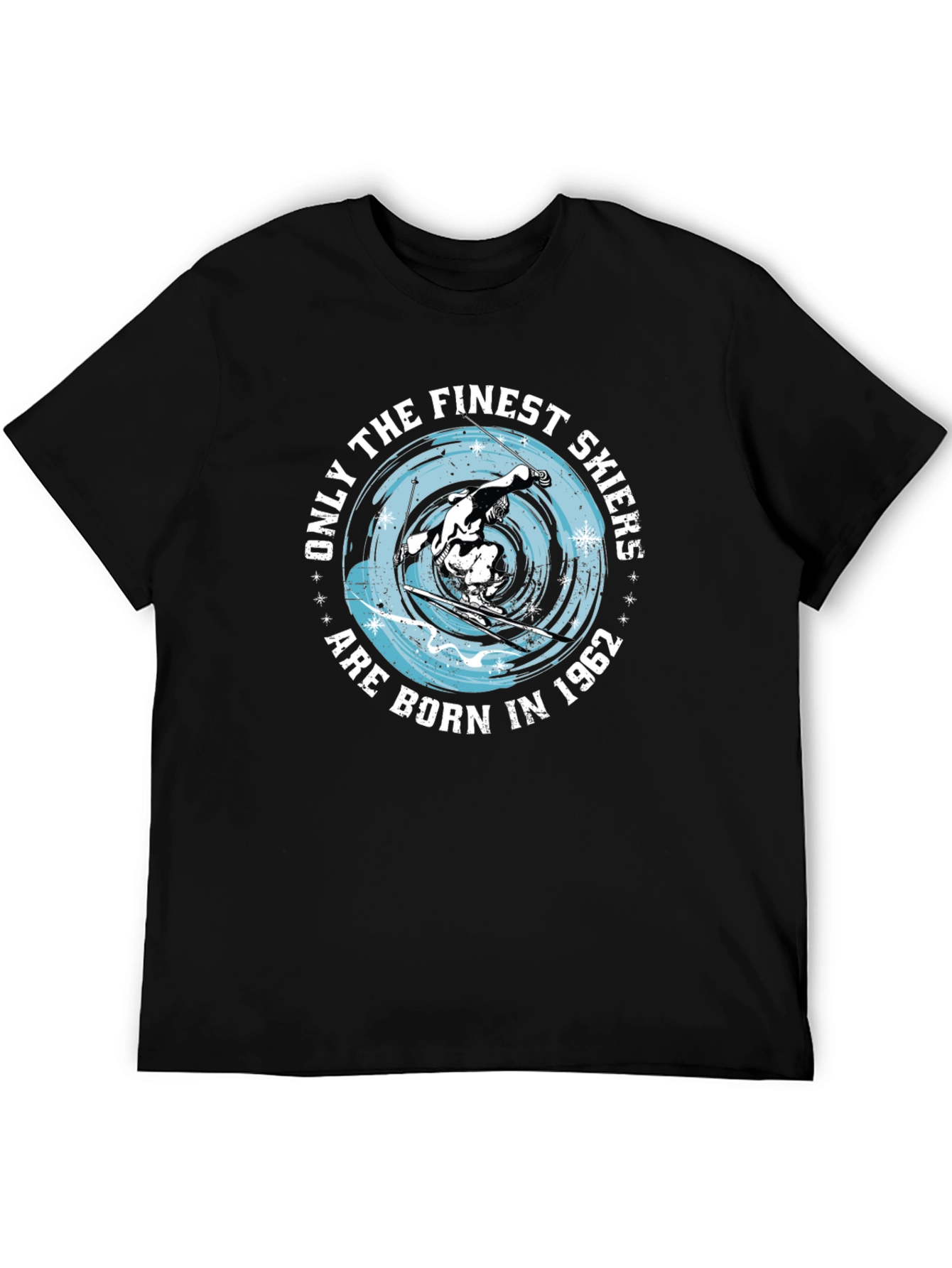 Finest Skiers Born in 1962 Graphic Tee