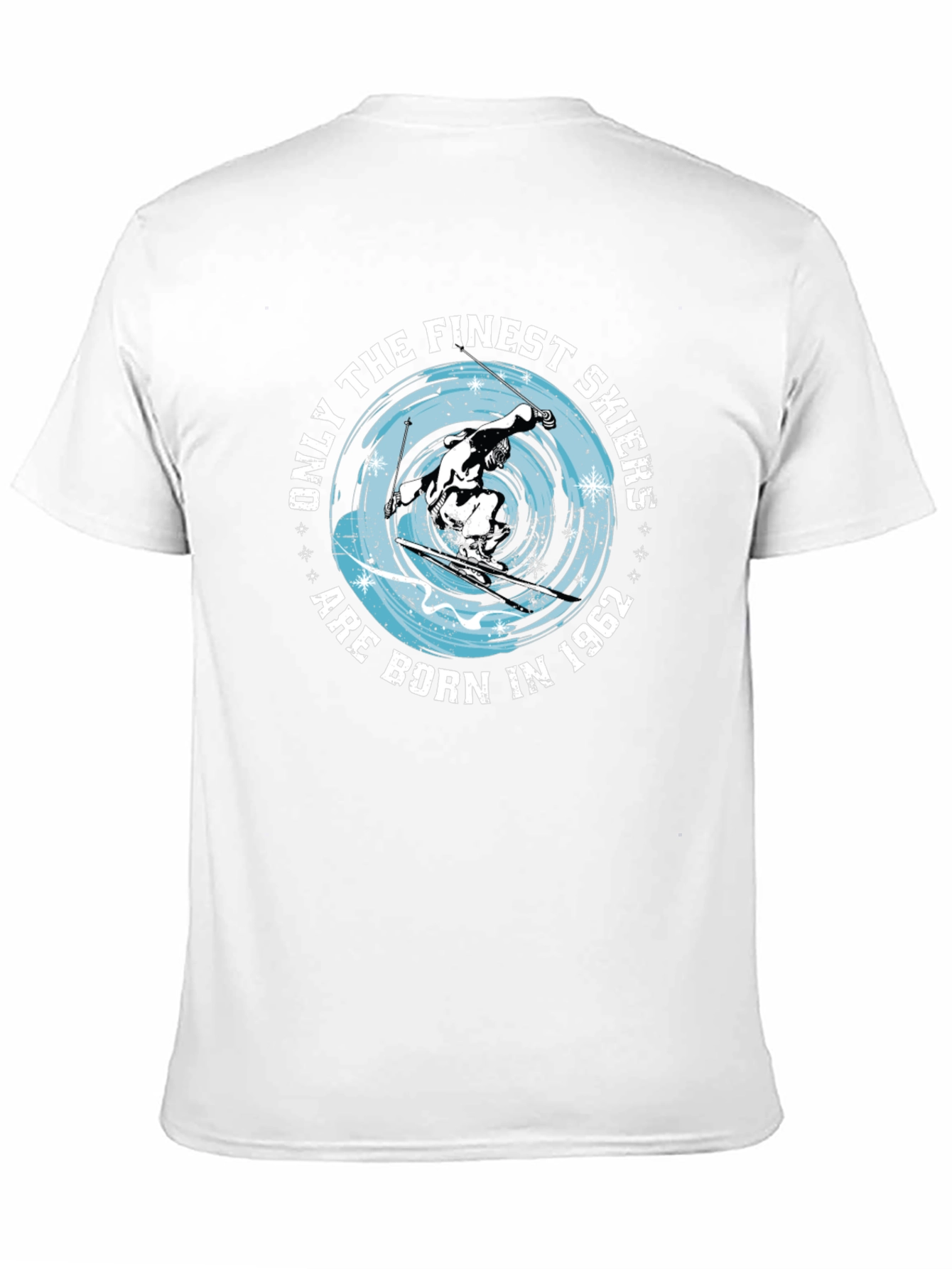 Finest Skiers Born in 1962 Graphic Tee