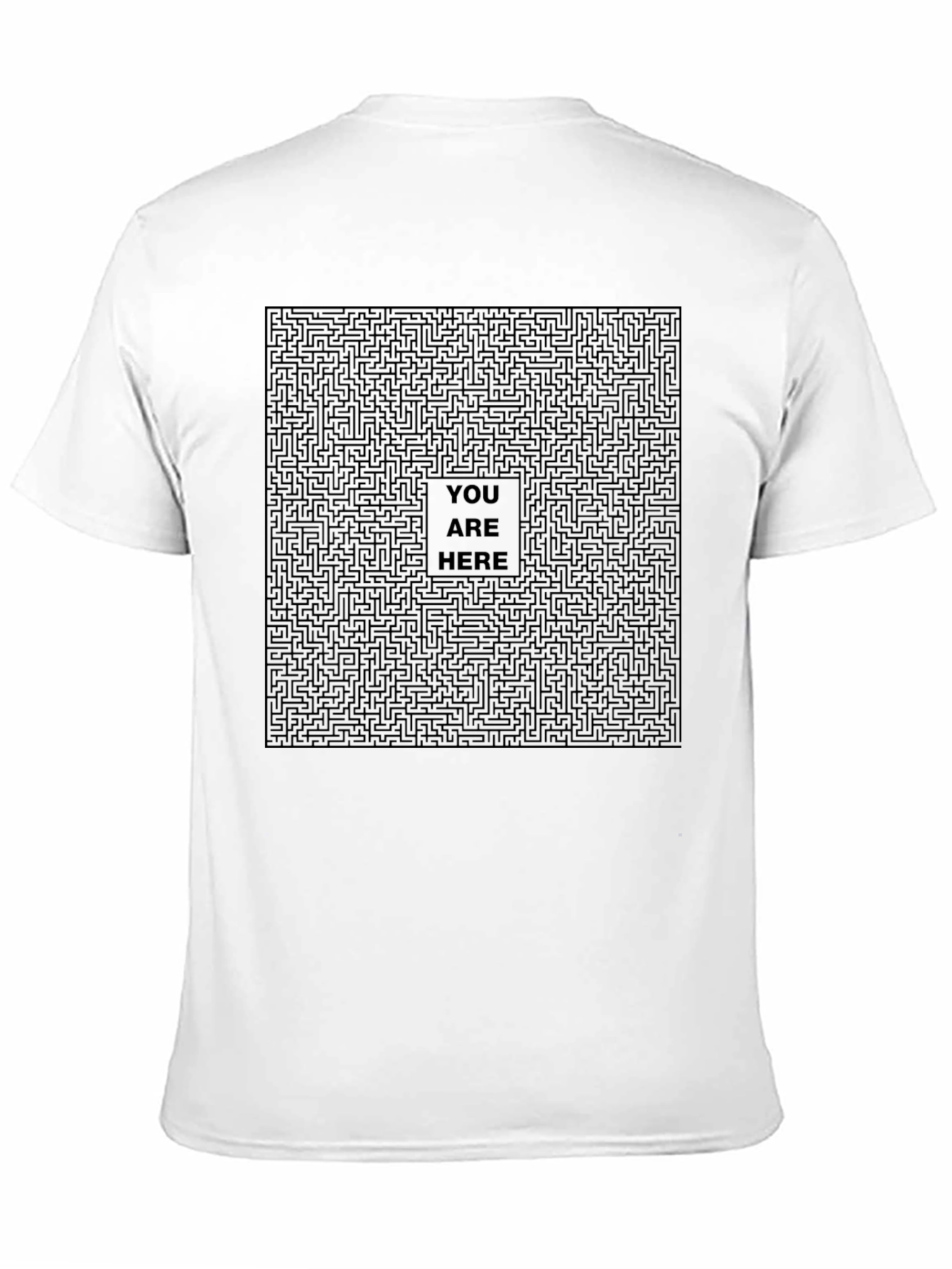 Maze T-Shirt - You Are Here Graphic Tee