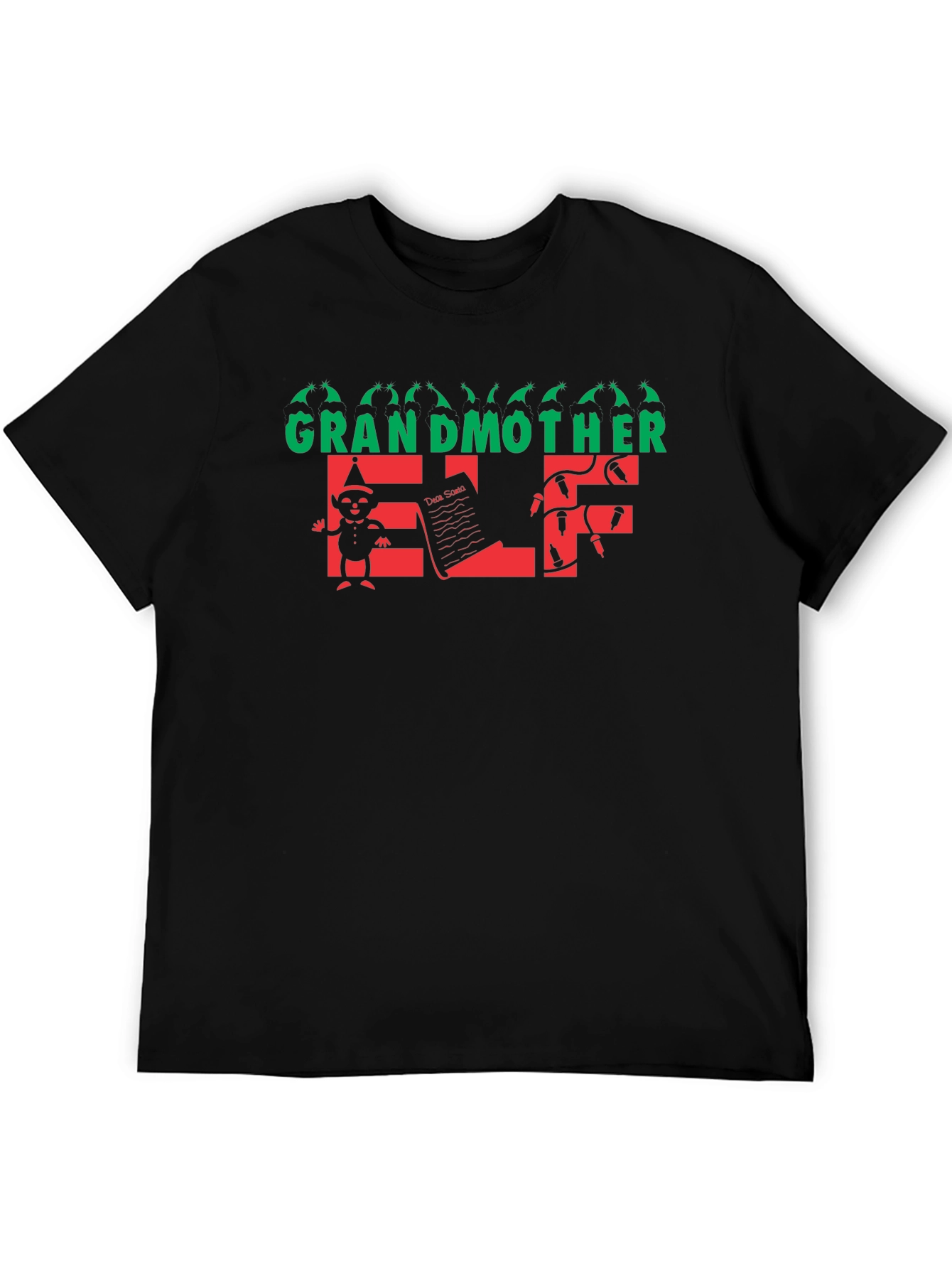 Grandmother Elf Christmas T-Shirt