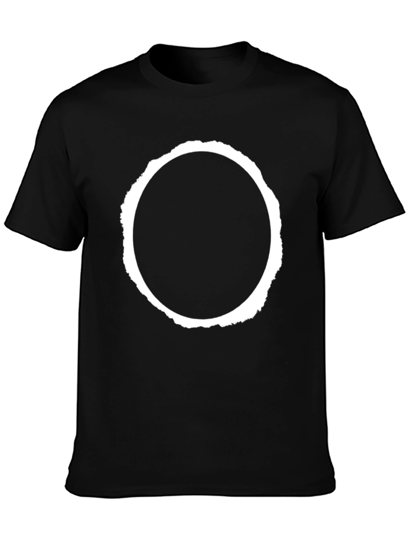 Eclipse Graphic Tee - Black Cotton Blend