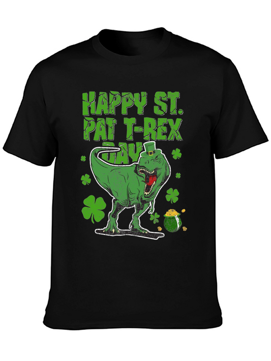 St. Patricks Day T-Rex Graphic Tee