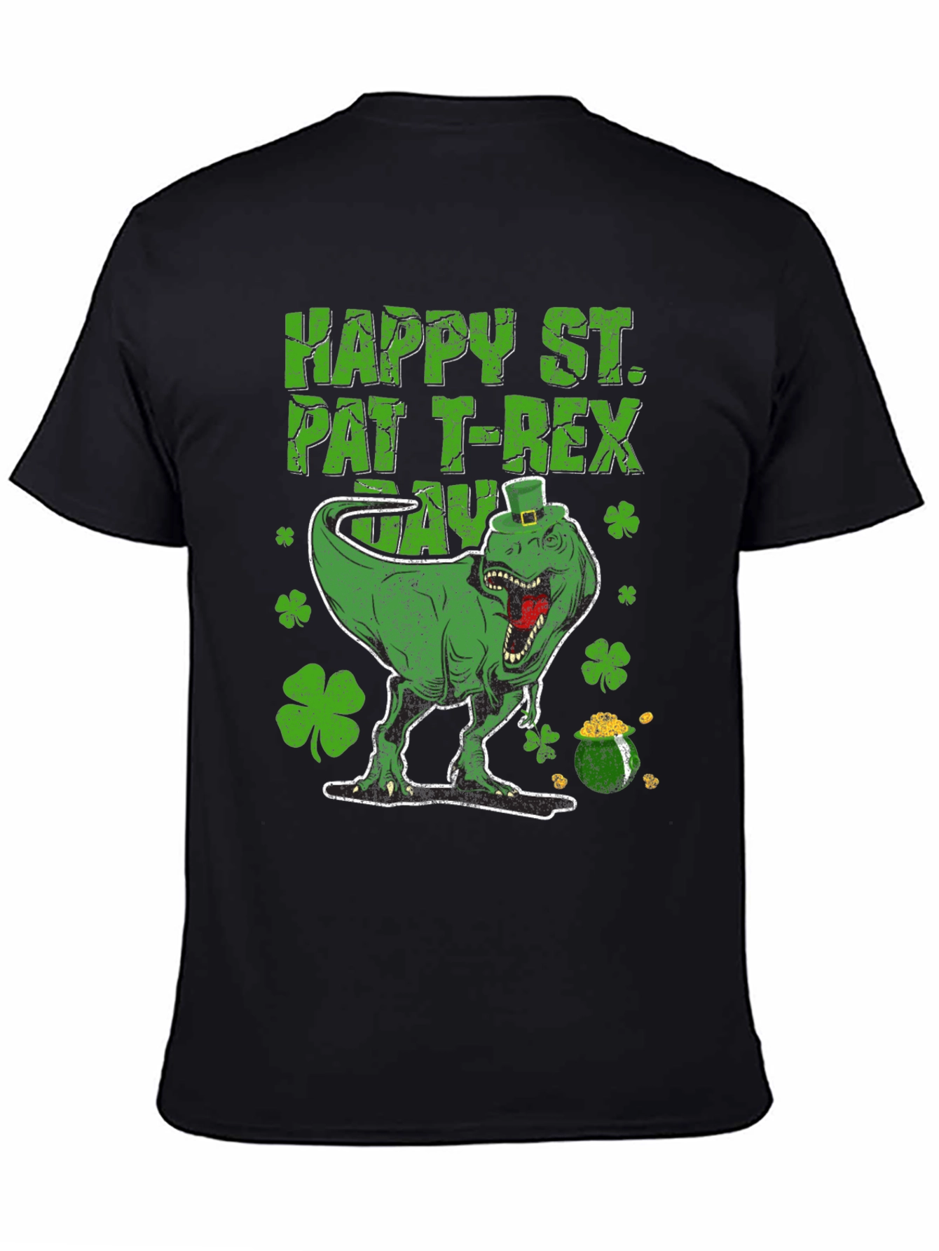 St. Patricks Day T-Rex Graphic Tee
