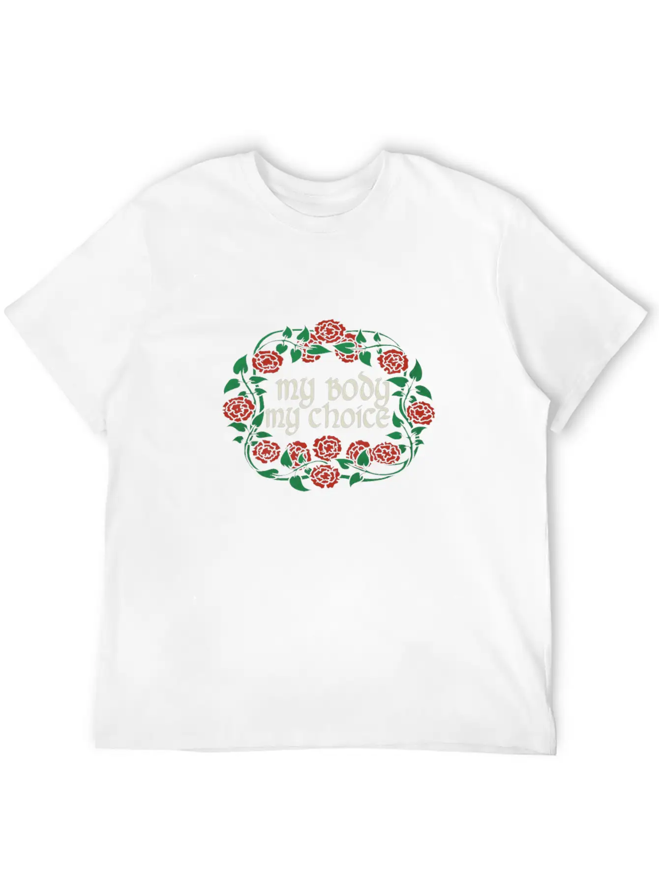 My Body My Choice Unisex Casual T-Shirt – Clean Design For Daily Comfort