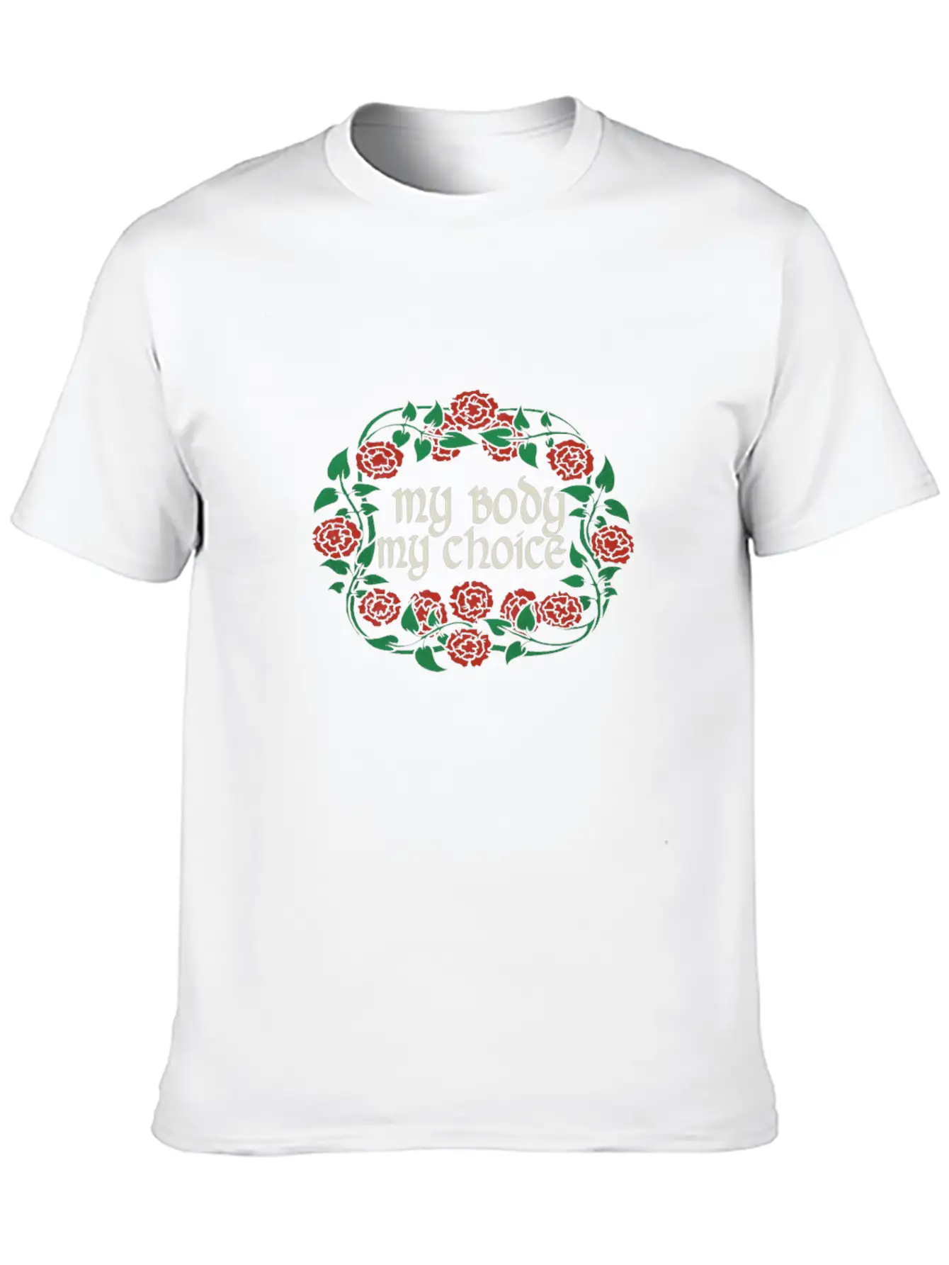 My Body My Choice Unisex Casual T-Shirt – Clean Design For Daily Comfort