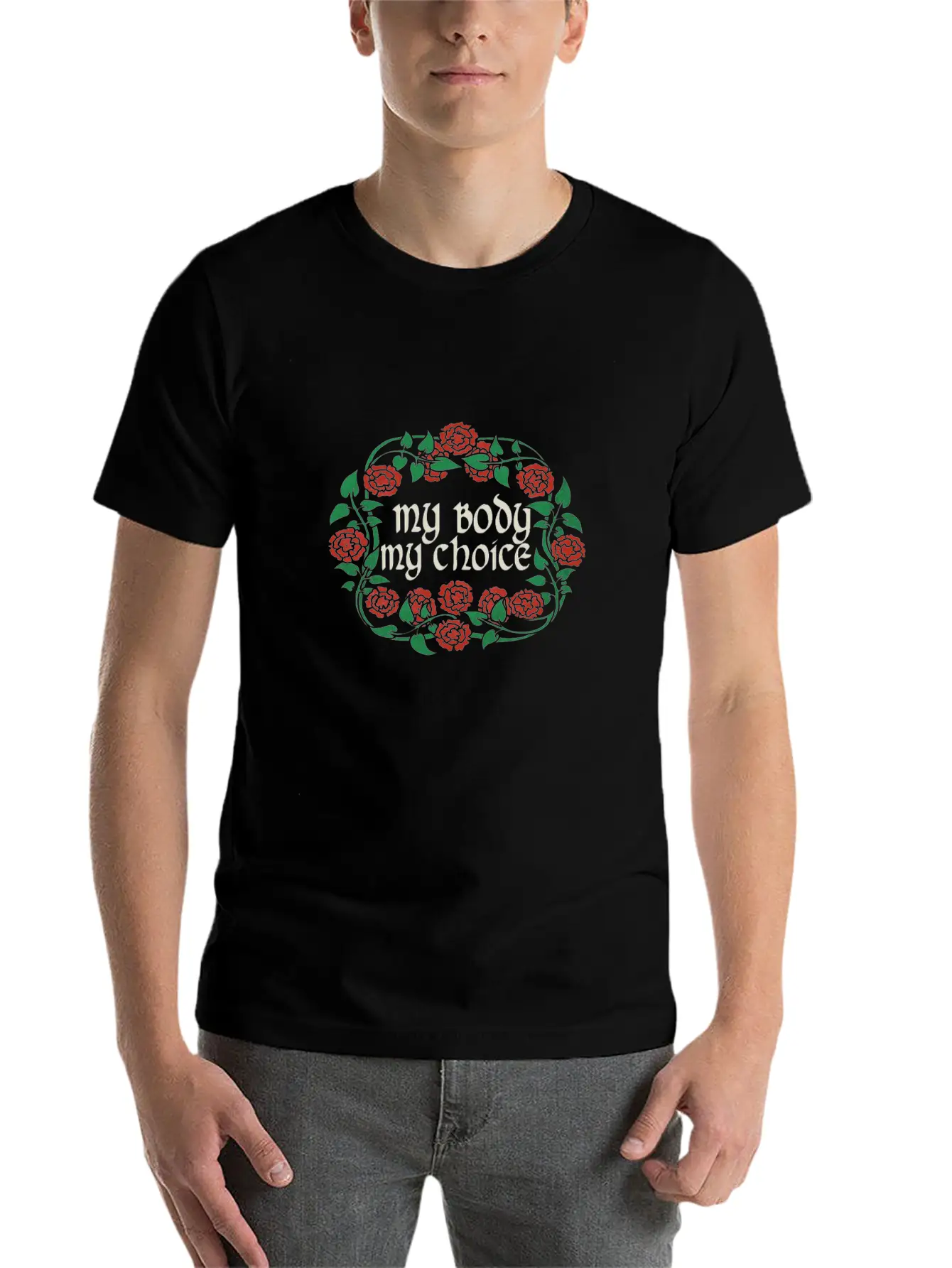 My Body My Choice Unisex Casual T-Shirt – Clean Design For Daily Comfort
