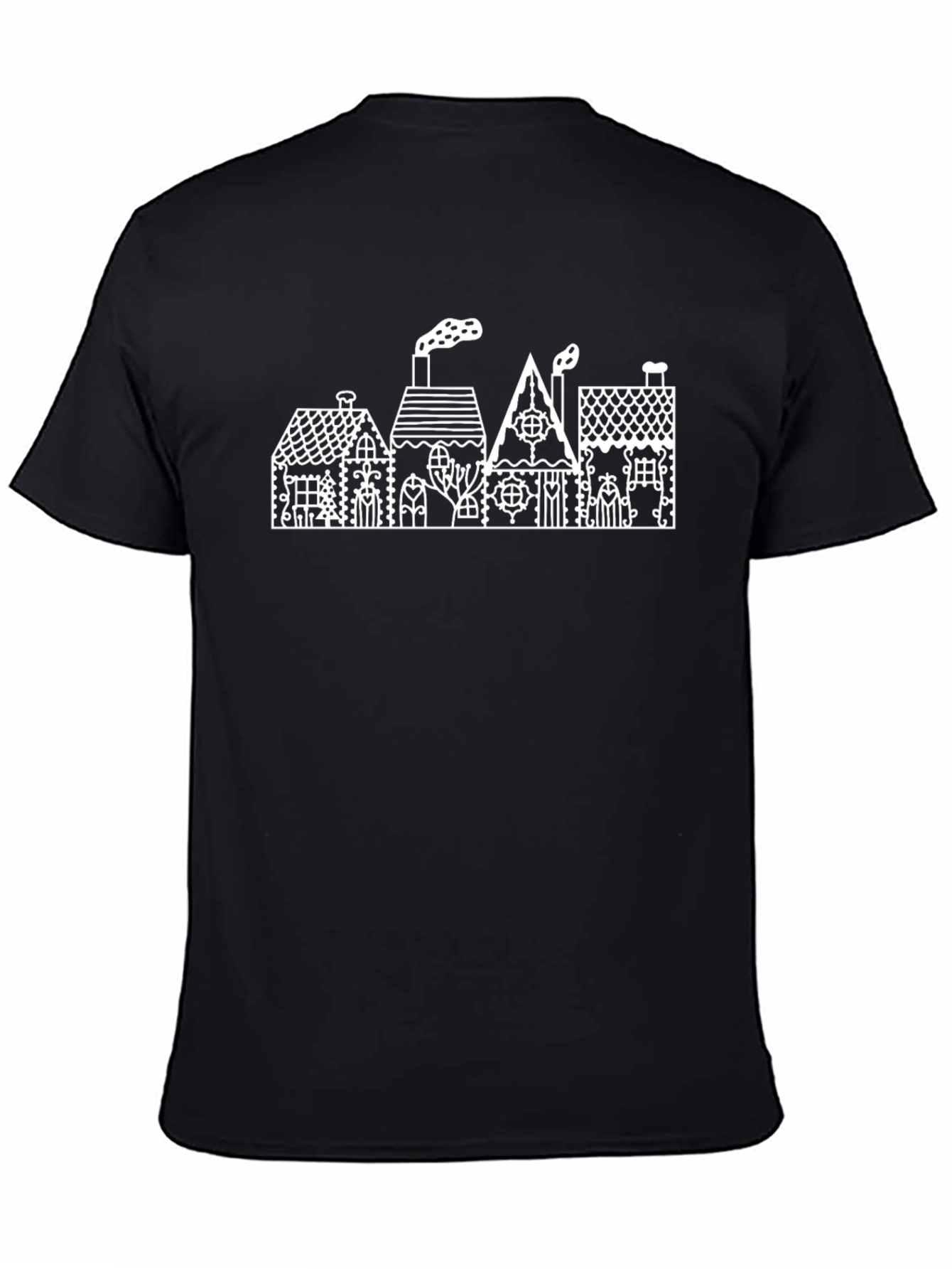 Gingerbread House T-Shirt - Festive Holiday Tee