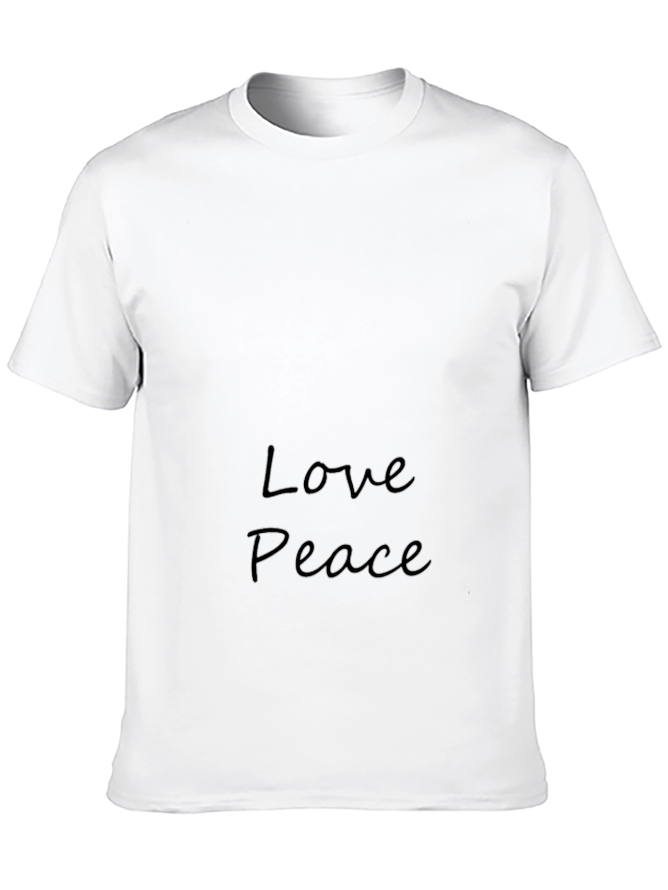 Love & Peace Black T-Shirt
