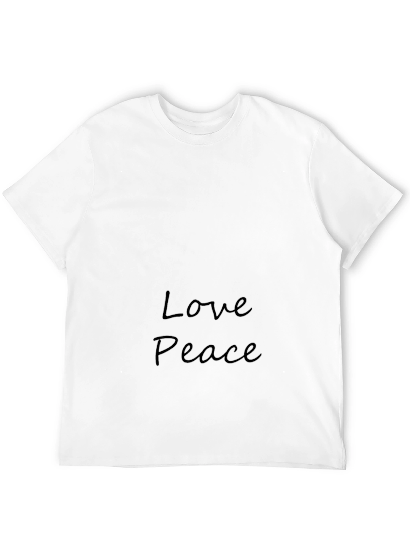 Love & Peace Black T-Shirt