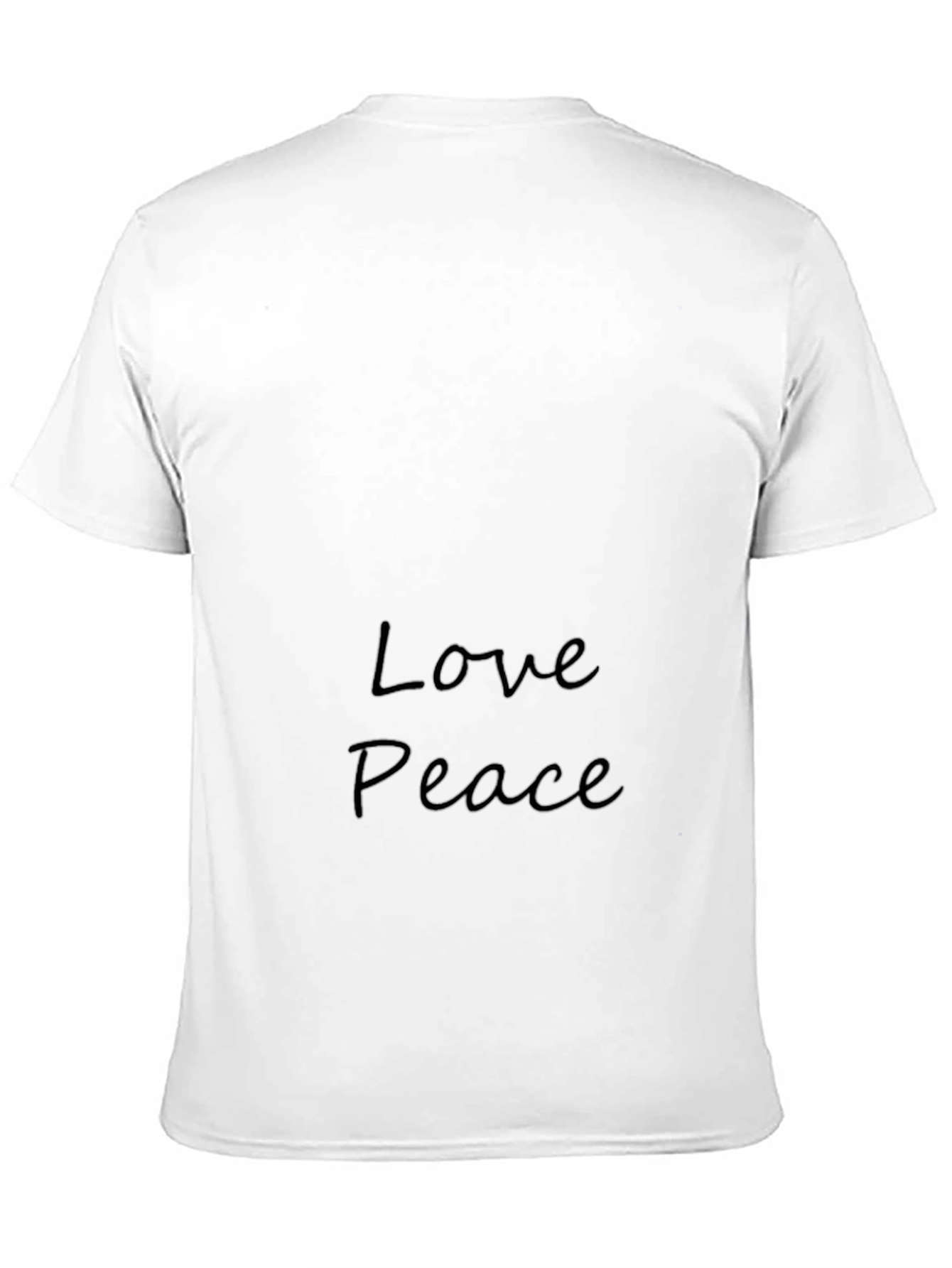 Love & Peace Black T-Shirt