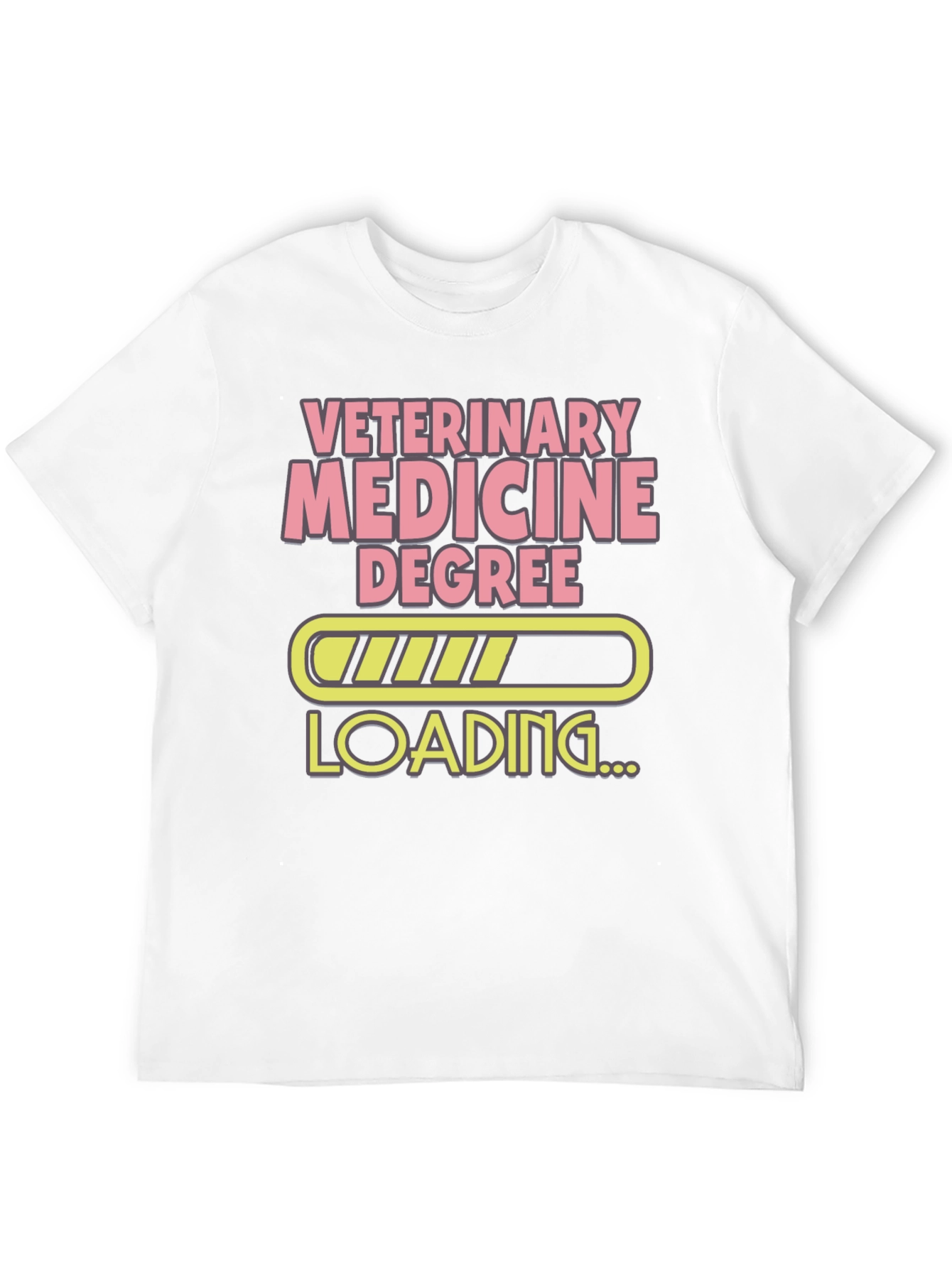 Veterinary Medicine Degree Loading Funny T-Shirt