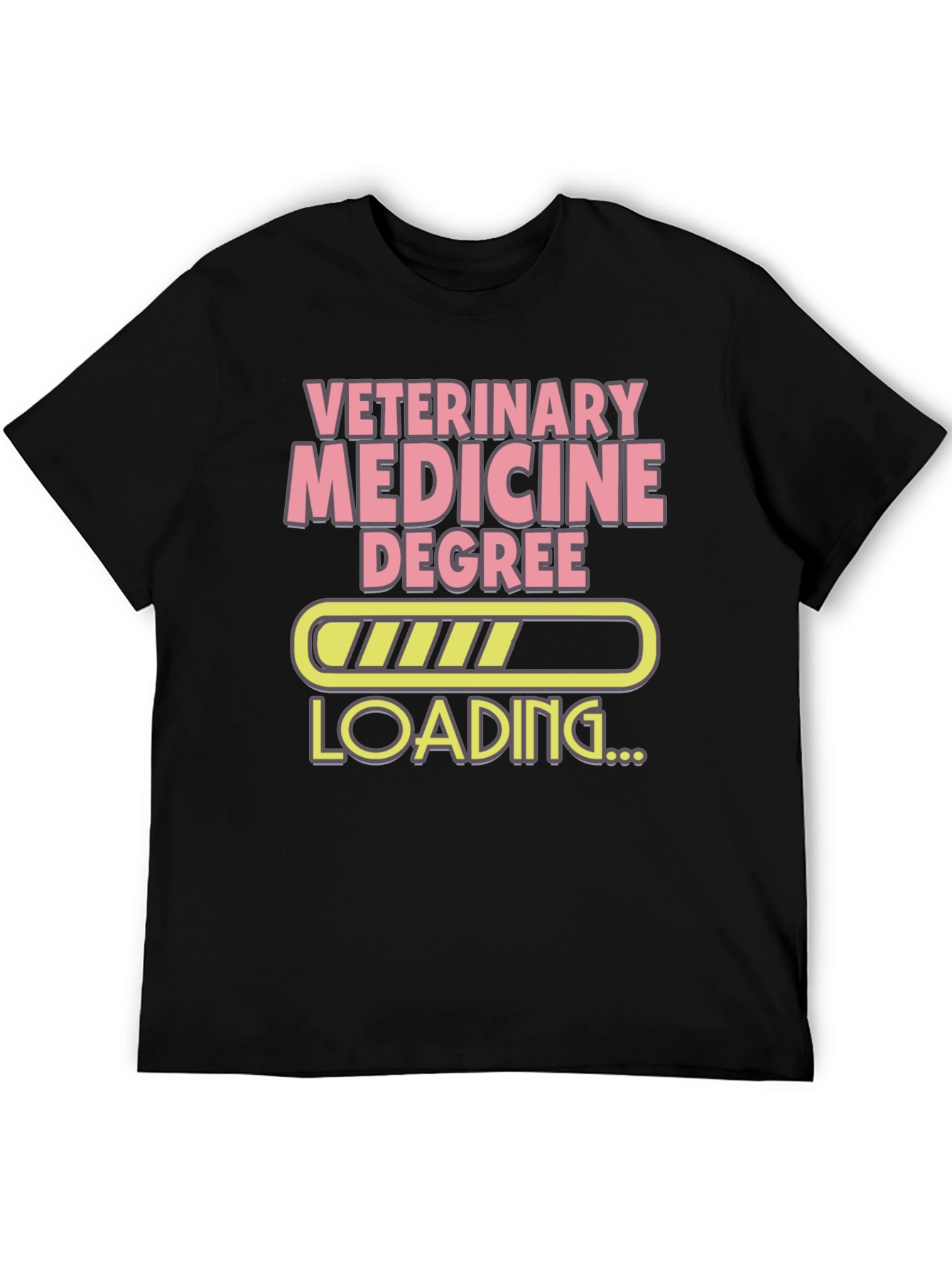 Veterinary Medicine Degree Loading Funny T-Shirt