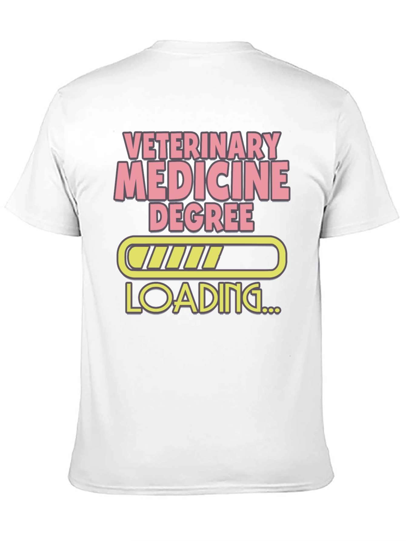 Veterinary Medicine Degree Loading Funny T-Shirt