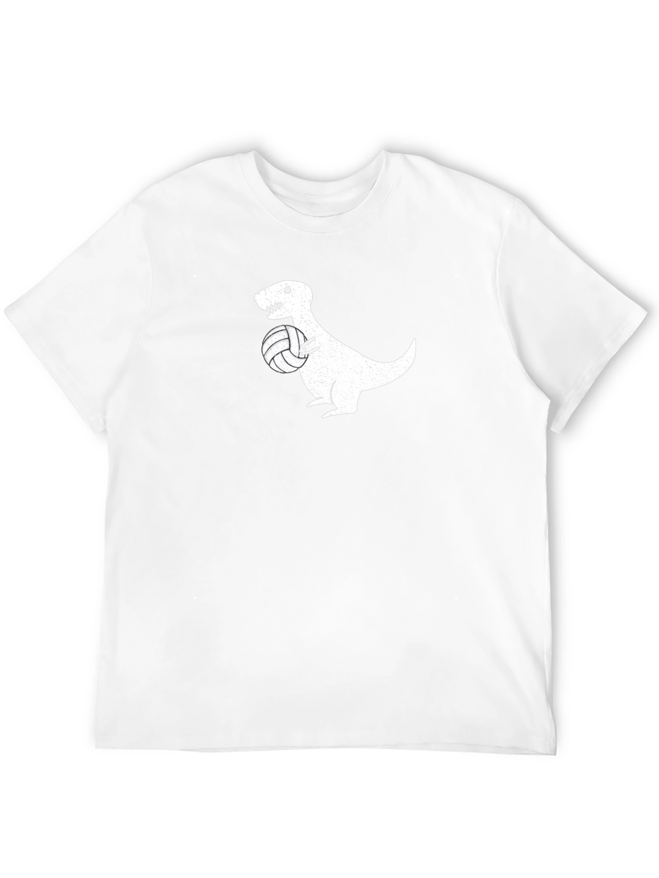Dino Volleyball T-Shirt - Black