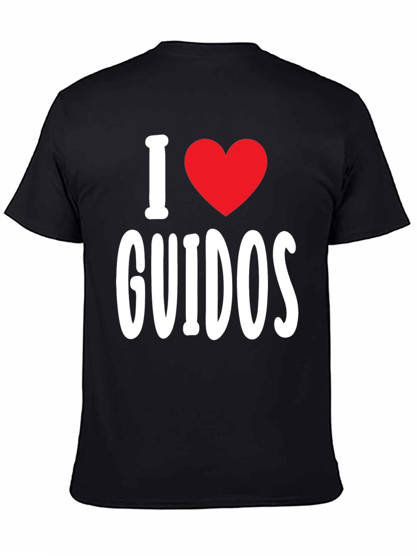 I Heart GUIDOS T-Shirt - Novelty Graphic Tee