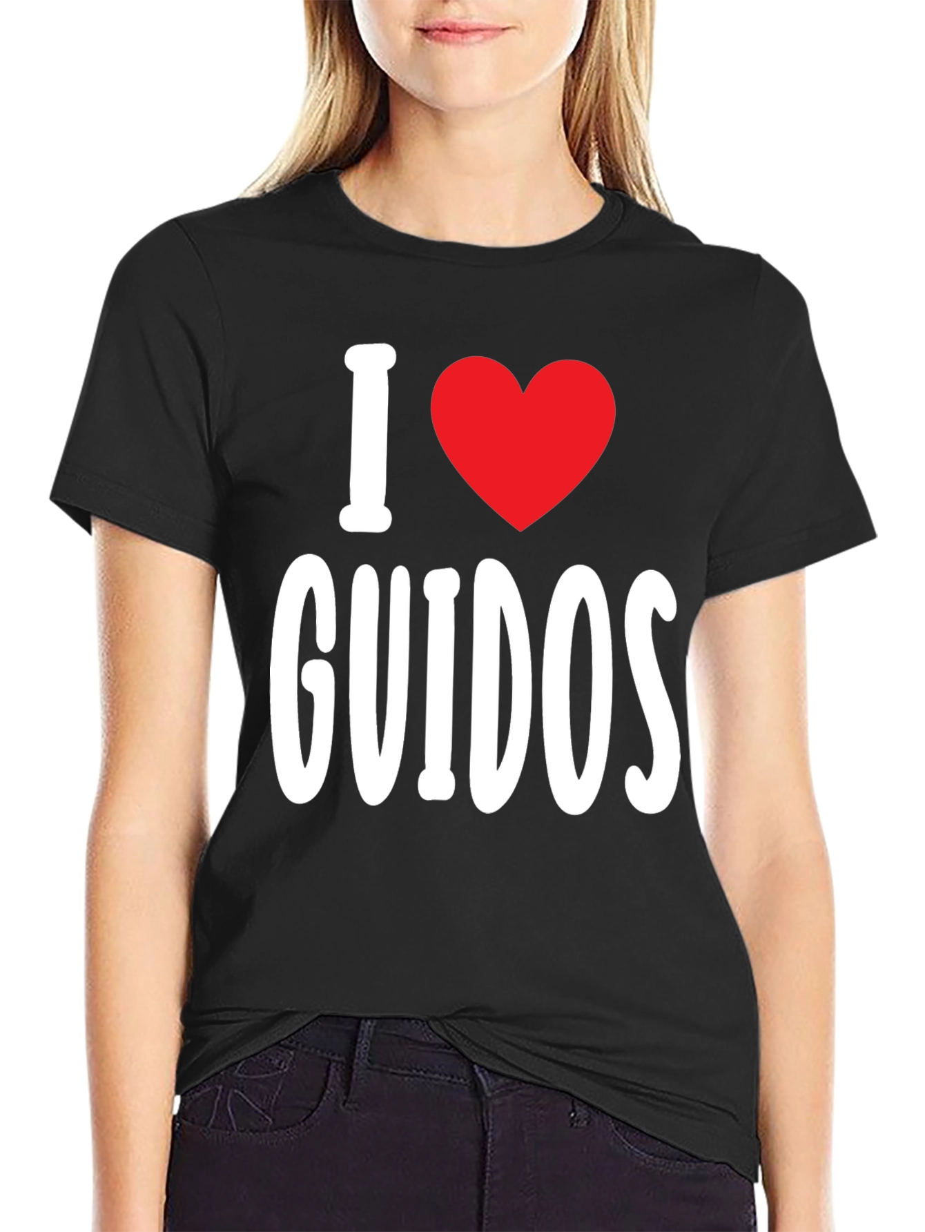 I Heart GUIDOS T-Shirt - Novelty Graphic Tee