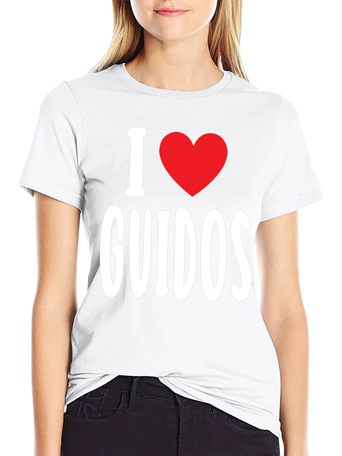 I Heart GUIDOS T-Shirt - Novelty Graphic Tee
