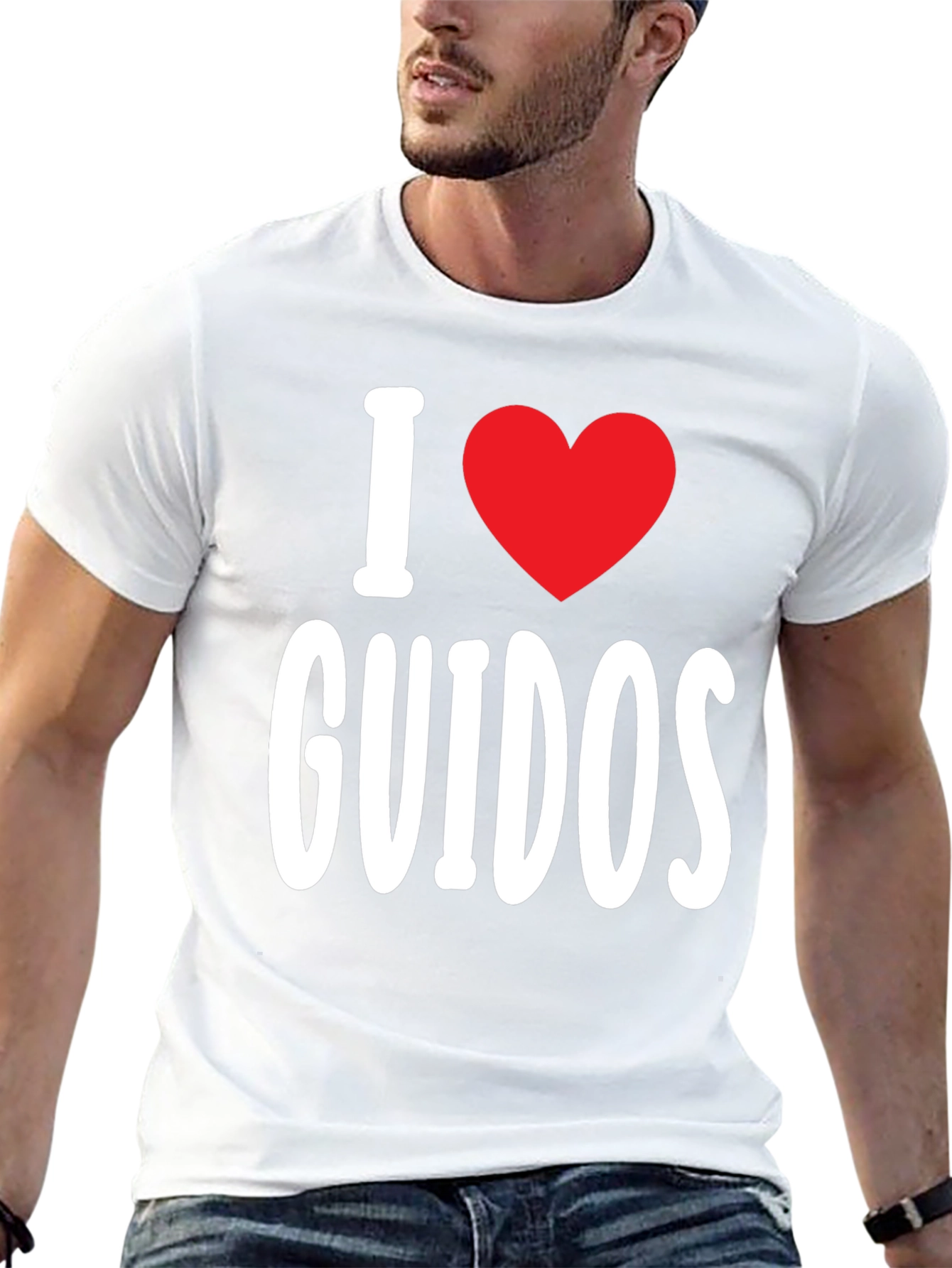 I Heart GUIDOS T-Shirt - Novelty Graphic Tee